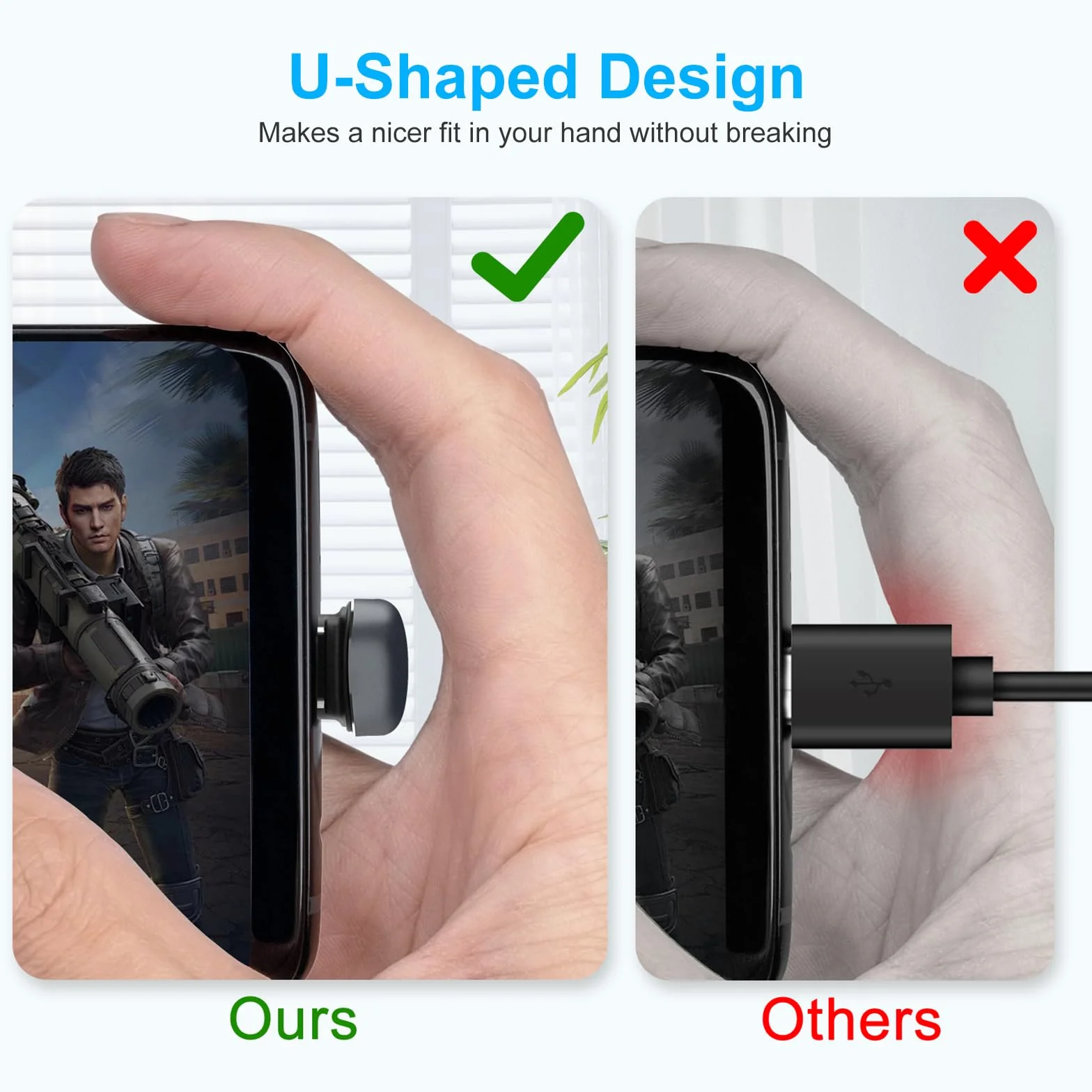 Adapter USB C kątowy 180 stopni (2 paczki), męski na żeński w kształcie litery U z PD 140 W/20 Gbps, przedłużacz do deski Steam, Switch, Laptopa, telefonu