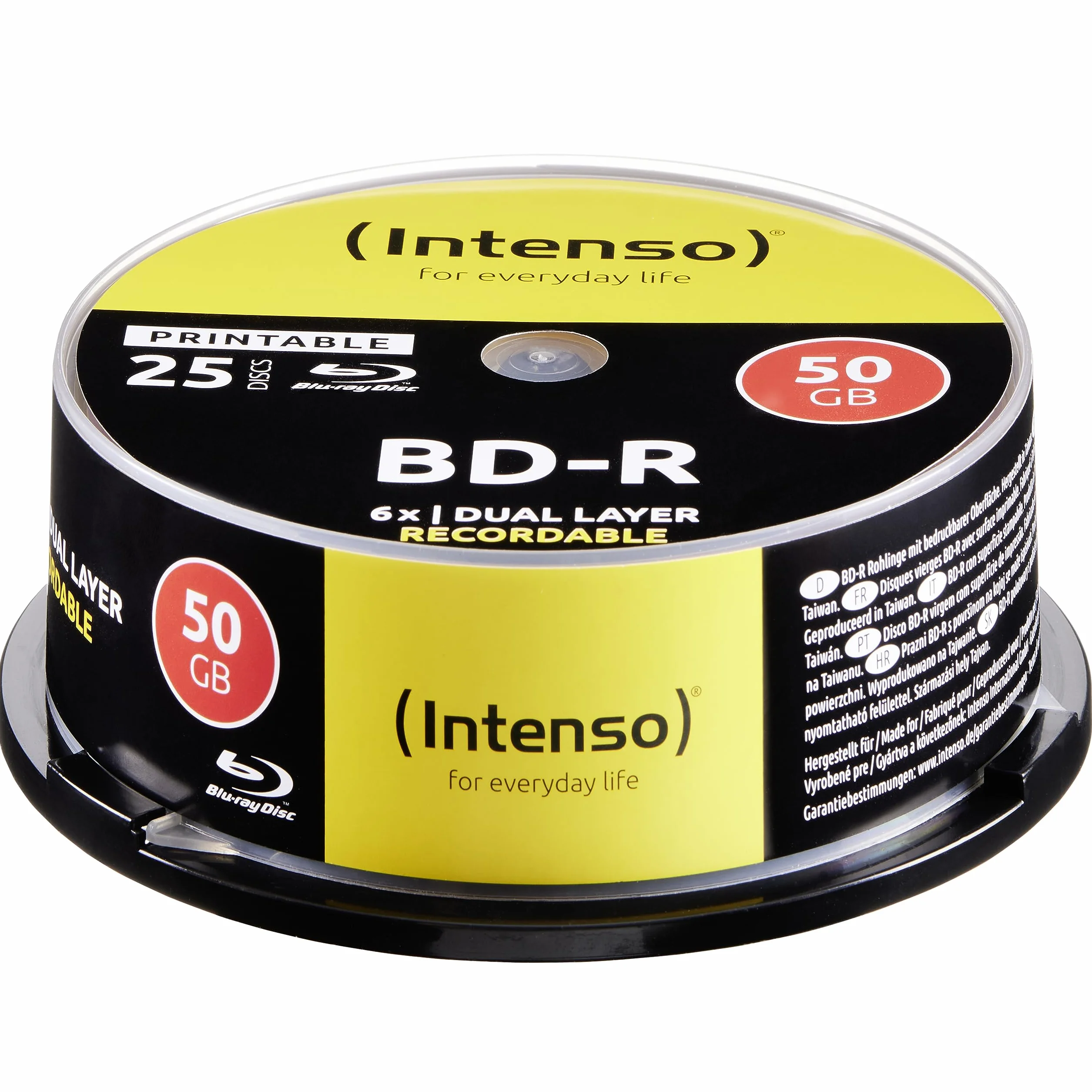 Blu-Ray 50 GB 25 wrzeciono