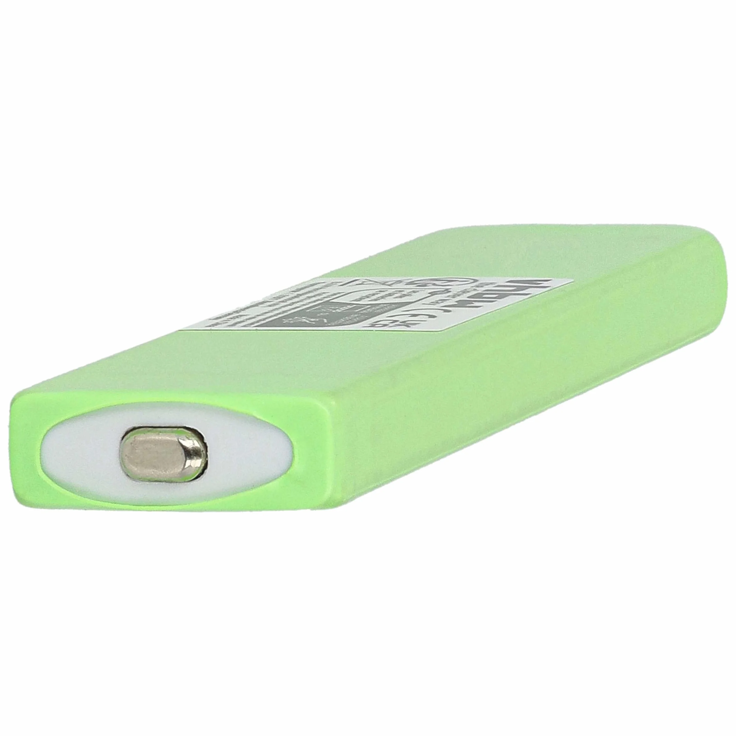 vhbw 2 x bateria zamienna do Sony NC-6WM, NC-5WM, NC-4WM, NH10WM do odtwarzacza CD (1100 mAh, 1,2 V, NiMH), akumulator 7/5F6, przycisk Top