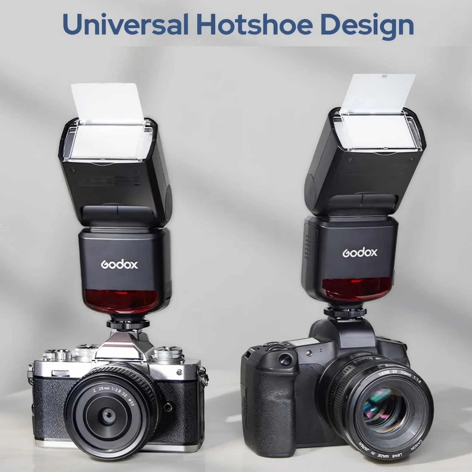 Godox TT520III TT520 III lampa błyskowa Speedlite, aktualizacja GODOX TT520II TT520 II, GN33 8 poziomów mocy, tryb S1/S2, recykling 1,8S, do aparatów ze standardową stopką środkową
