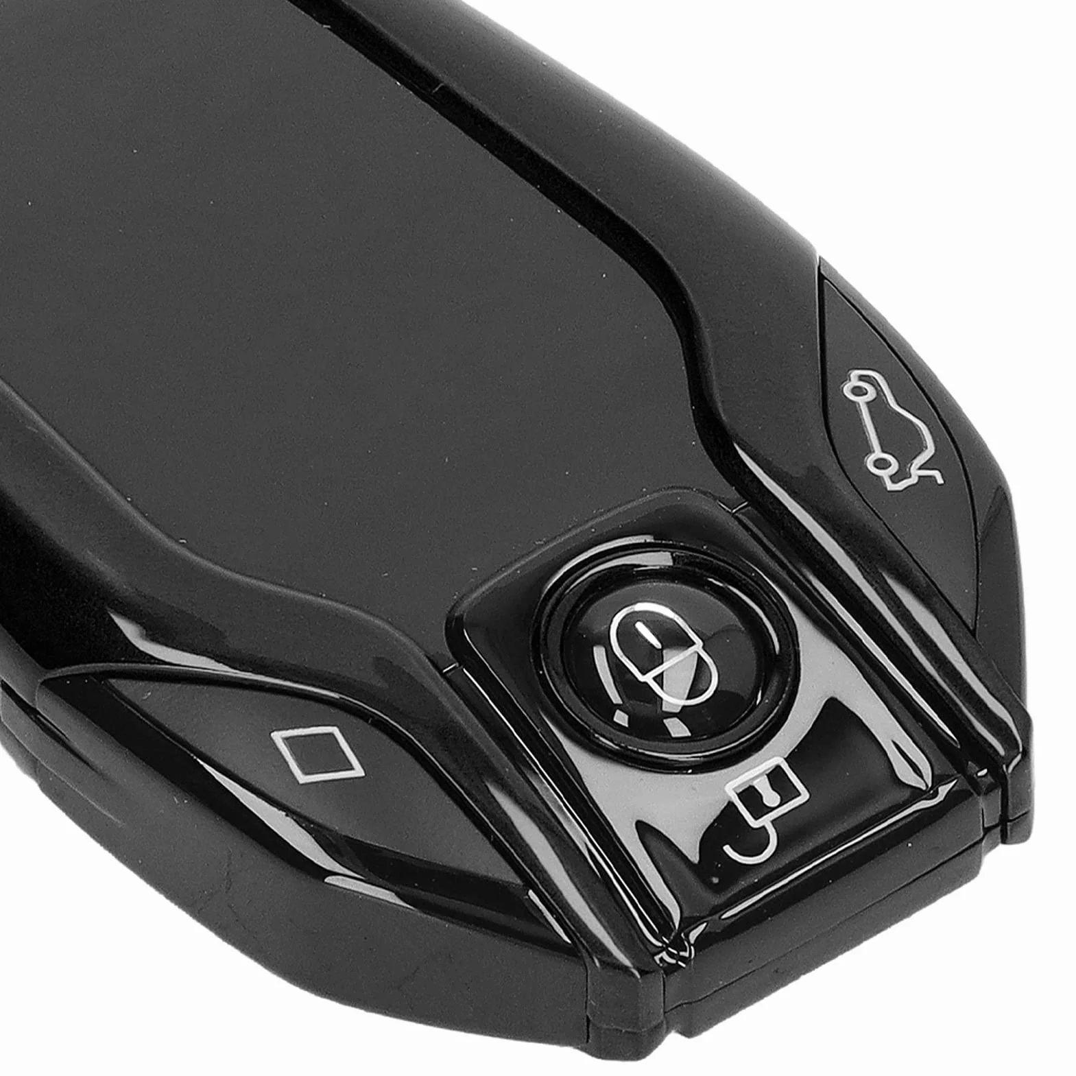 TK800 Ekran LCD Inteligentny Klucz Zdalne Wejście Bez Klucza Czarny