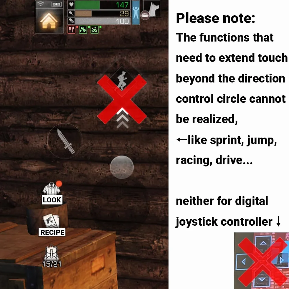 Ozkak mini joystick do telefonu komórkowego kontroler do gier uniwersalny 360 stopni dla smartfonów z systemem Android iOS tablet PC z ekranem dotykowym