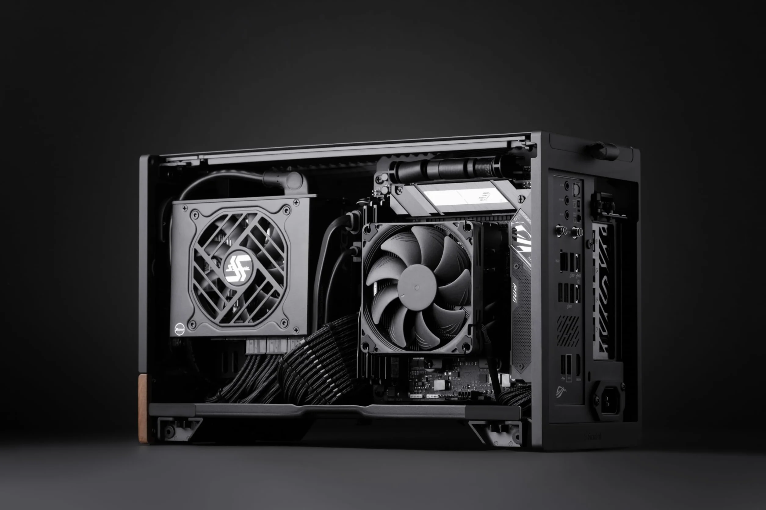 Noctua NH-L9x65 chromax.black Niskoprofilowy Cooler CPU 65 mm Czarny