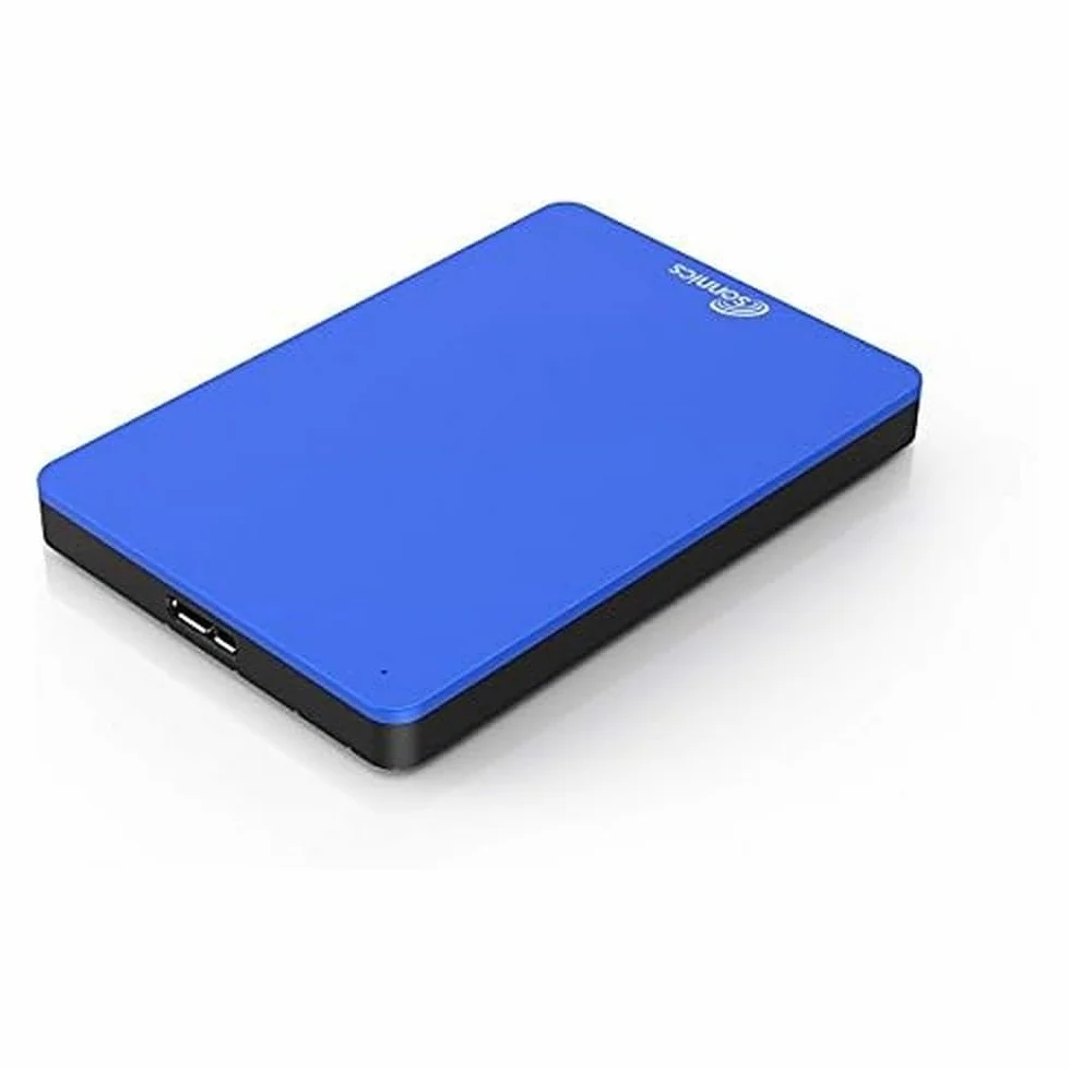 Sonnics 1TB USB 3.0 Zewnętrzne Przenośny Dysk Twardy dla Okna PC, Mac, PS4 PS5, XBOX One, Niebieski