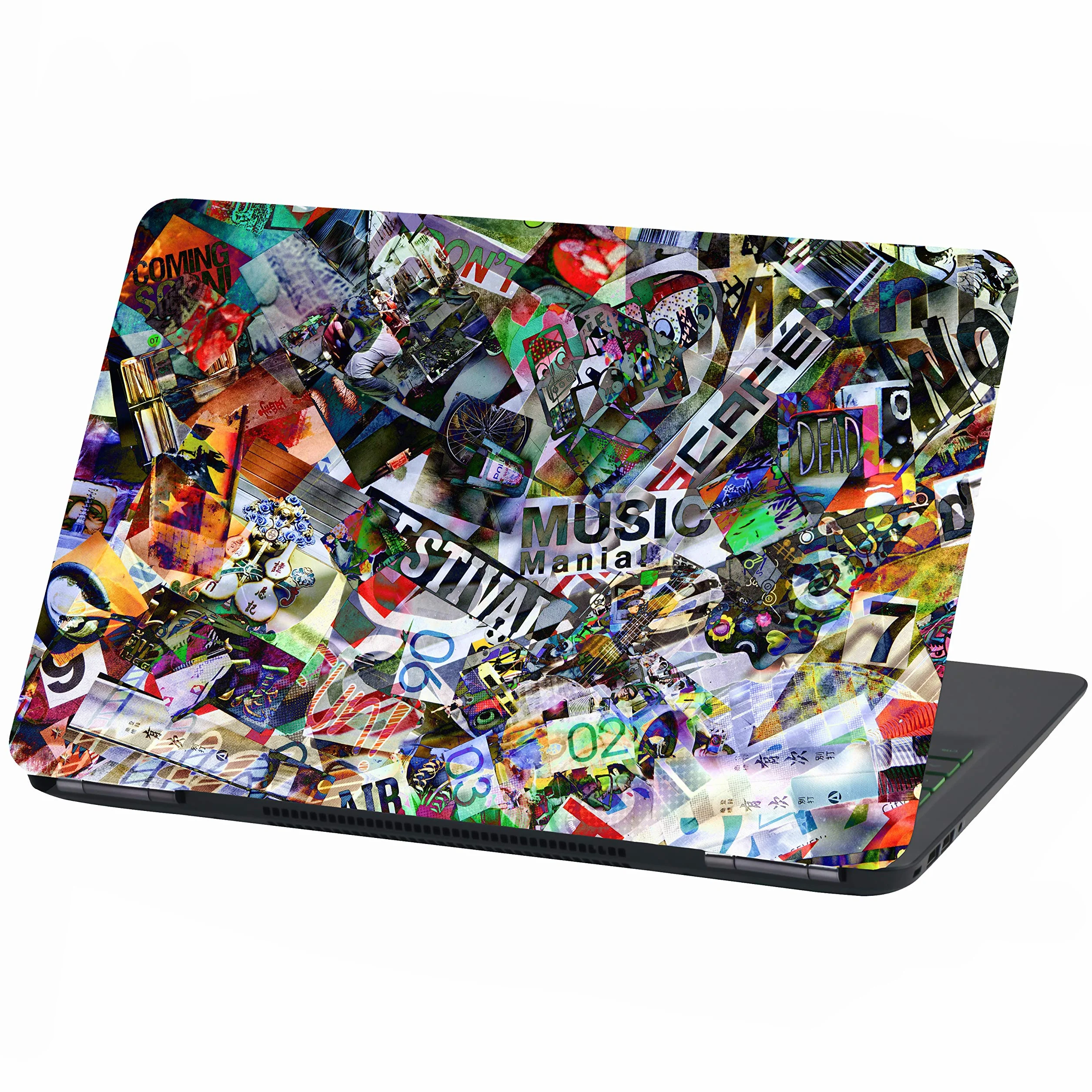 Folia na laptopa, abstrakcyjna folia samoprzylepna do notebooka, naklejka ochronna Vinyl Skin Sticker (13-14 cali, LP21, Stickerbomb)