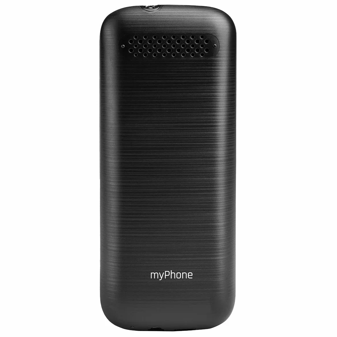 MP myPhone Fusion, telefon klawiszowy, duże klawisze, kolorowy wyświetlacz 1,77”, bateria 600 mAh, latarka, radio, mp3, dual sim, bluetooth, telefon dla seniora, podświetlone klawisze, czarny