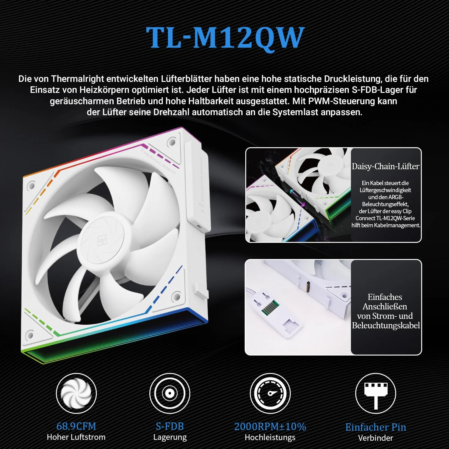 Thermalright Core Matrix 360 ARGB White V2 Chłodzenie CPU firmy, 360mm AIO, efekt świetlny nieskończonego lustra, prostokątna głowica pompy, kompatybilne z AMD/AM4/AM5, Intel LGA1851/1700/115x/1200