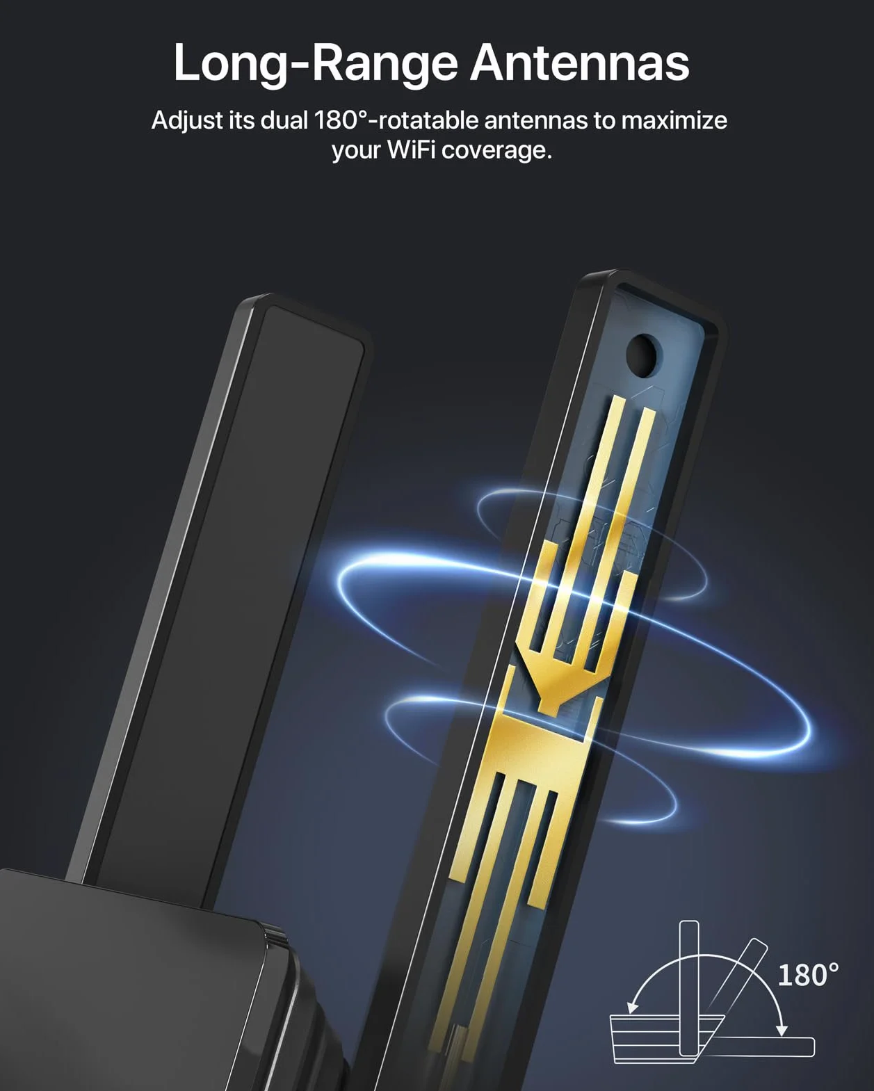BrosTrend AX3000 WiFi 6 Access Point, bezprzewodowy punkt dostępowy Gigabit Dual Band