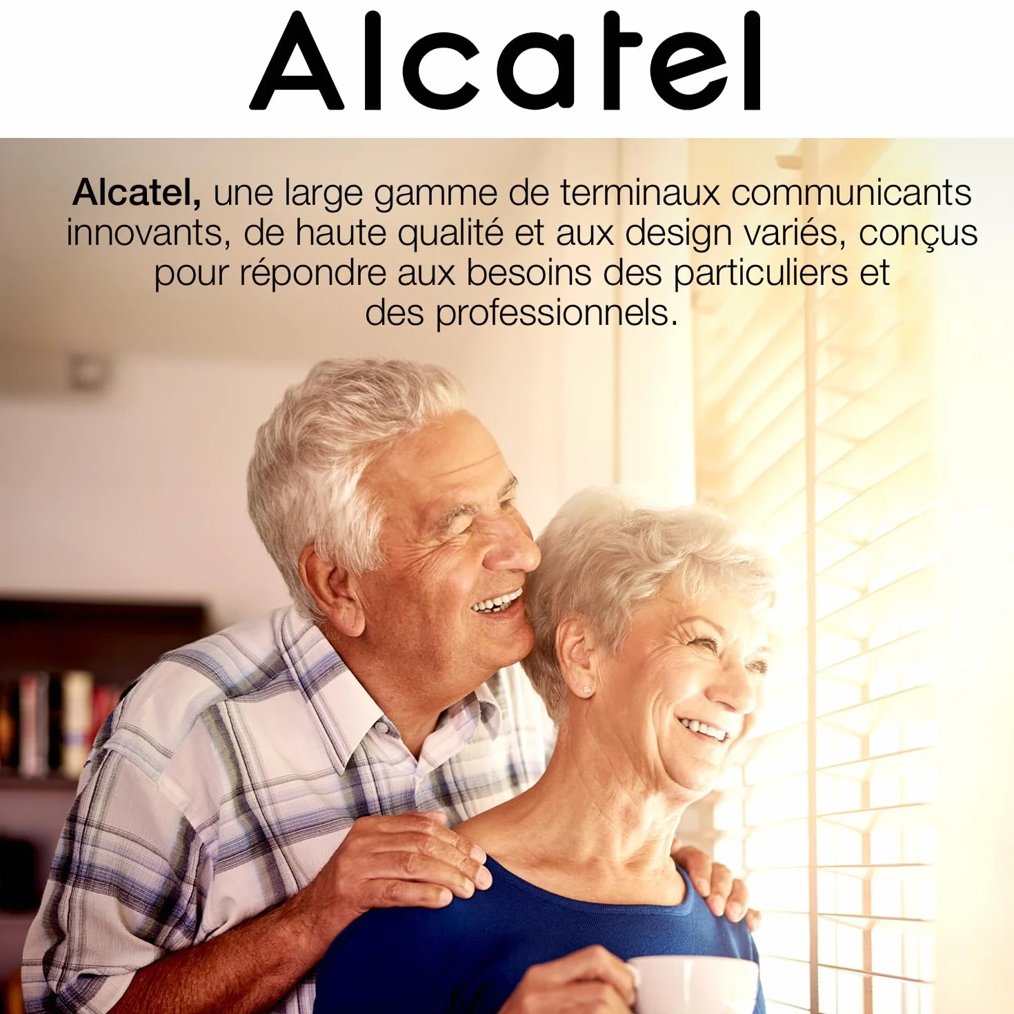ALCATEL XL685 Duo - Bezprzewodowy telefon stacjonarny DECT Senior Format XL - ekran graficzny o wysokiej czytelności - duże klawisze - Boost audio, głośnomówiący, blokowanie połączeń - 2 słuchawki -