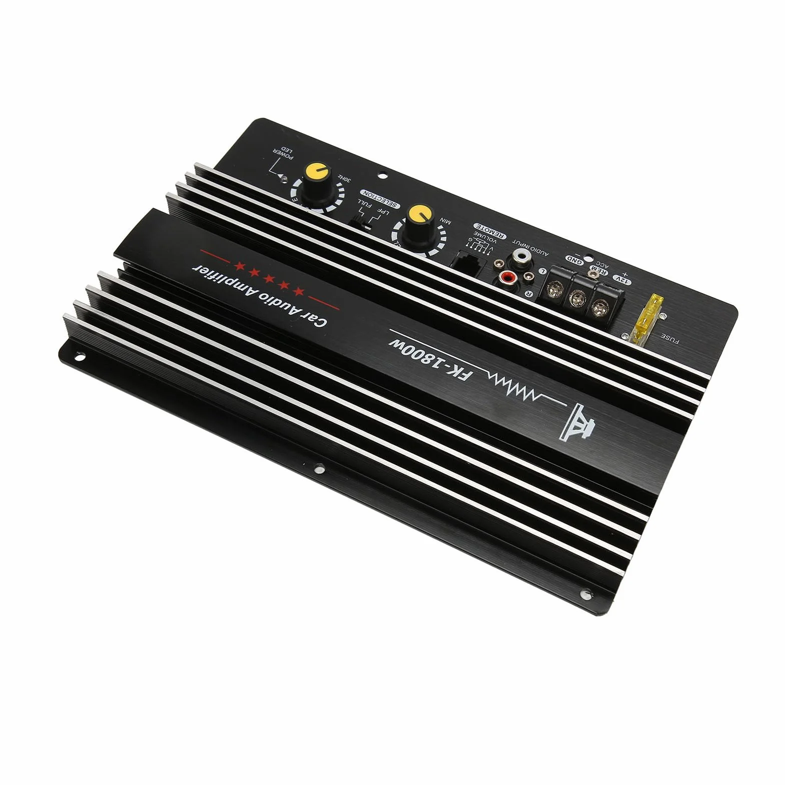 Wzmacniacz Samochodowy 12V 1800W Stereo z Subwooferem