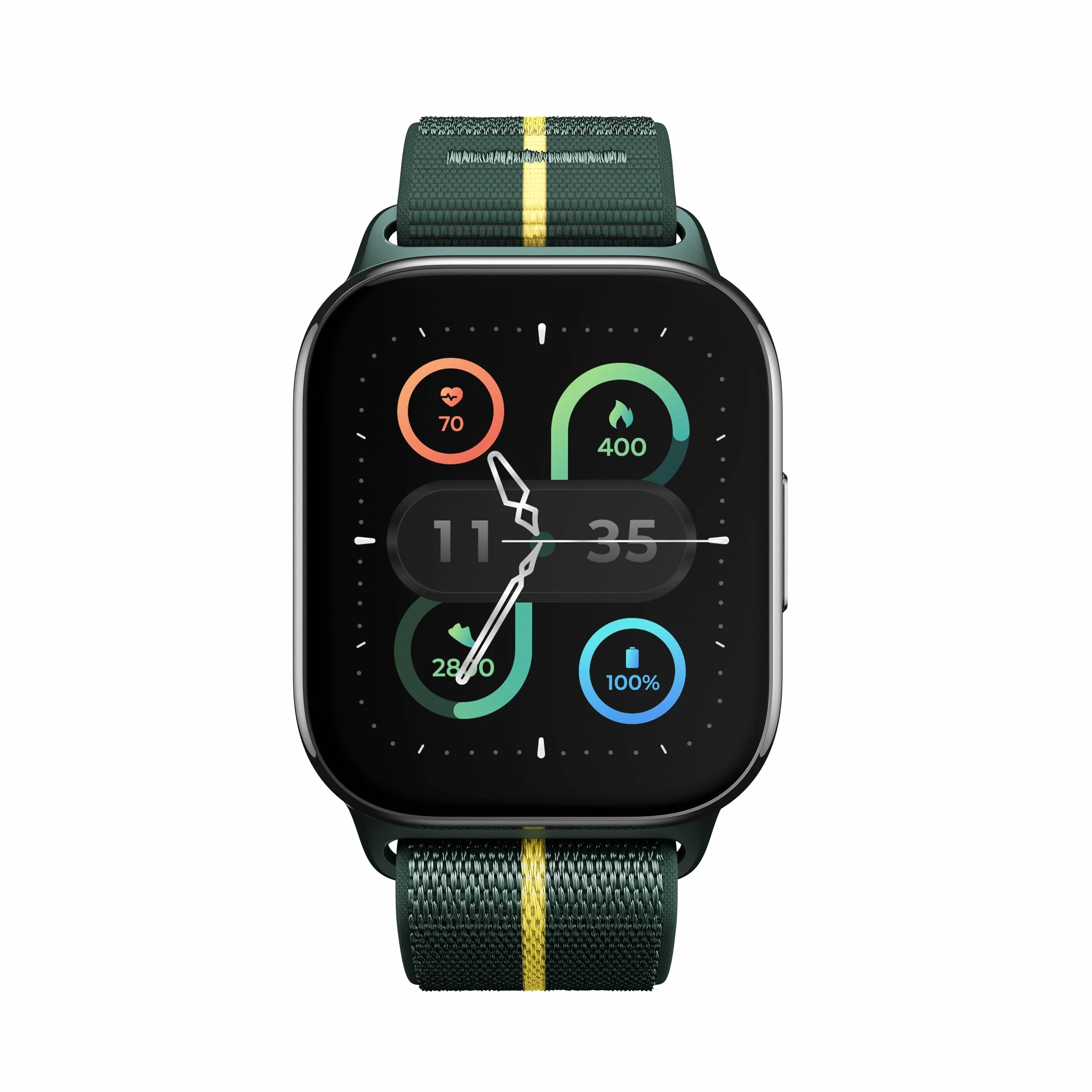 Motorola Zegarek motocyklowy Fit 44 mm zielony (Trekking Green)