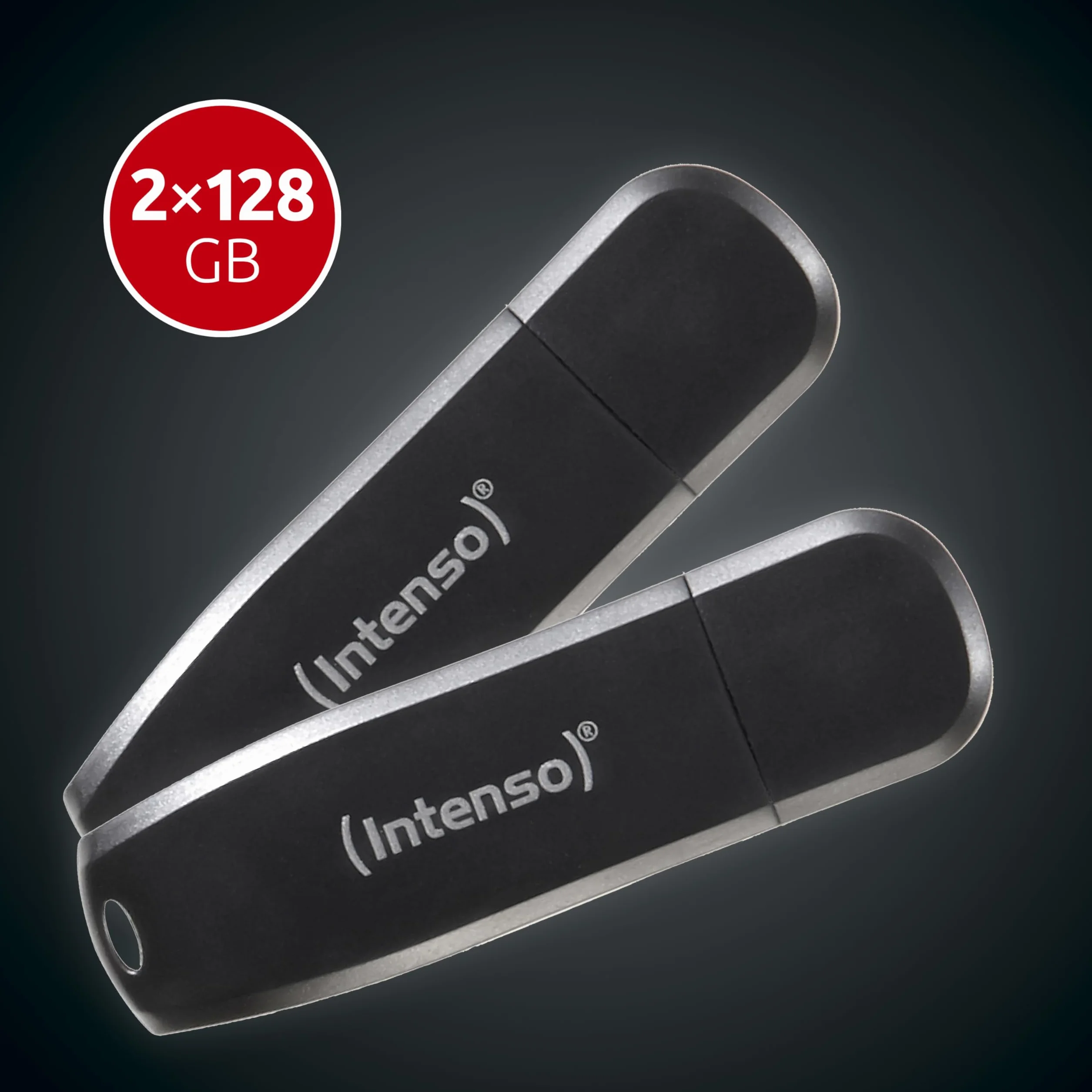 Intenso Speed Line pamięć USB 3.2 Gen 1x1 2 x 128 GB czarna