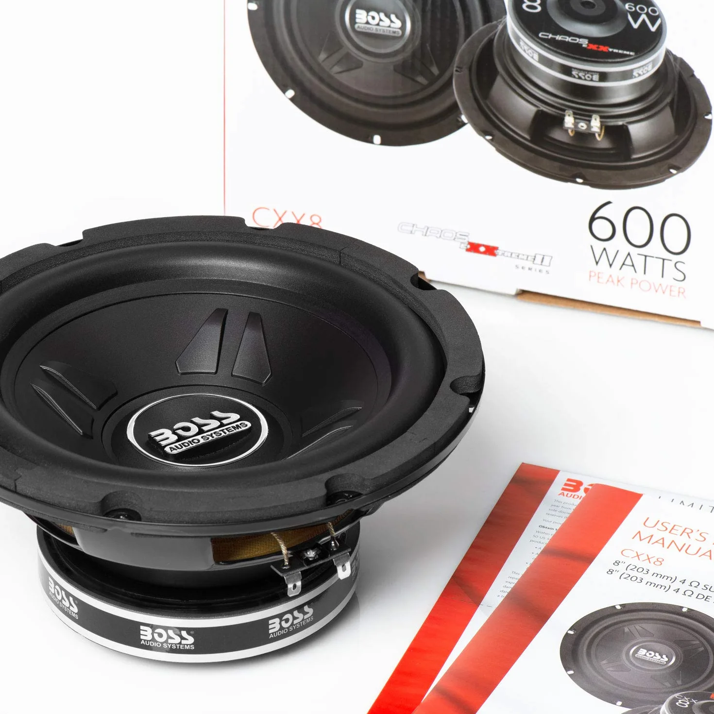 BOSS AUDIO CXX8 Chaos Exxtrem subwoofer 600 W (8 cali)