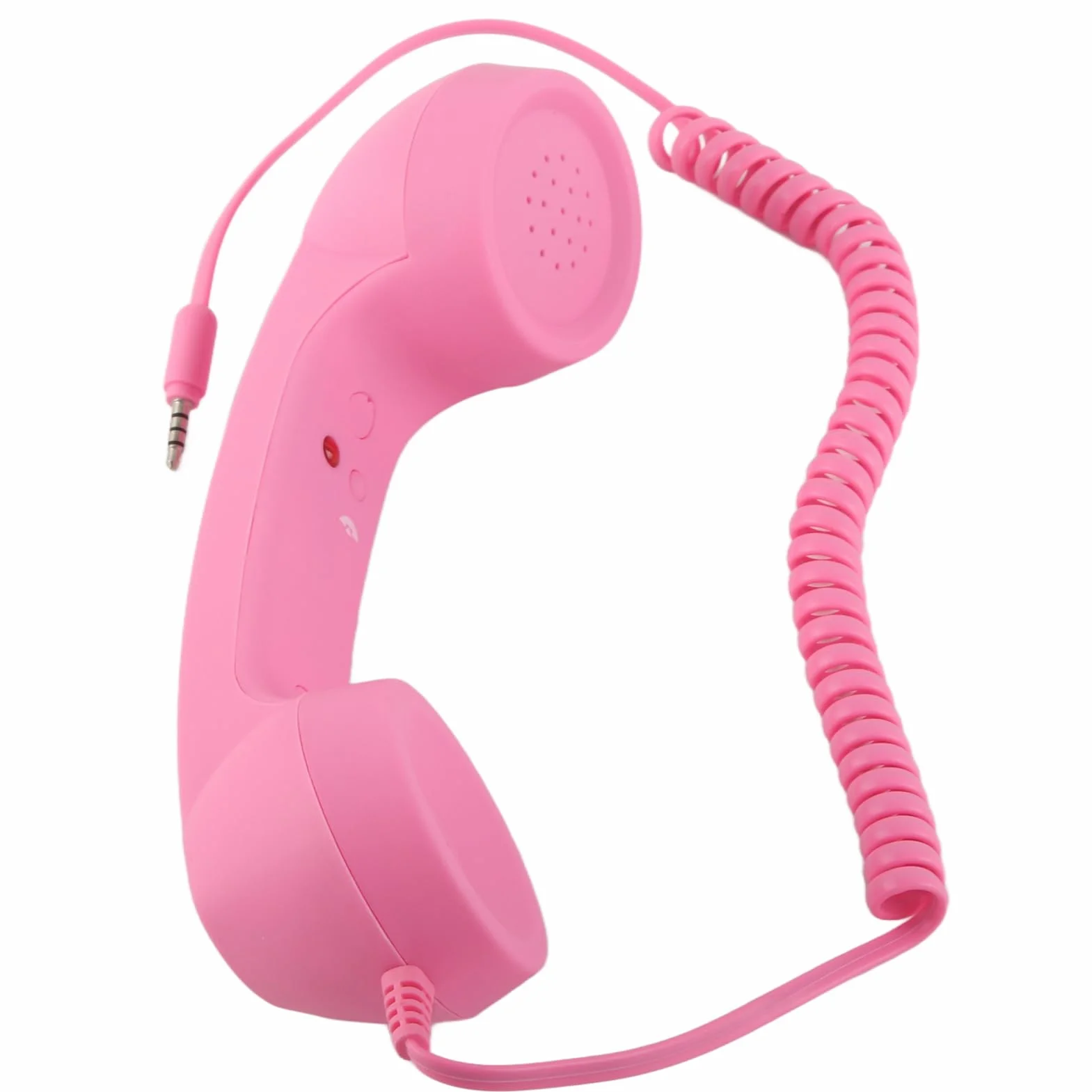 Słuchawka Telefoniczna w Stylu Retro ze słuchawką Telefonu Komórkowego 3,5 Mm, słuchawką USB do Telefonów Komórkowych, Głośnikiem i Mikrofonem o Dużej Głośności