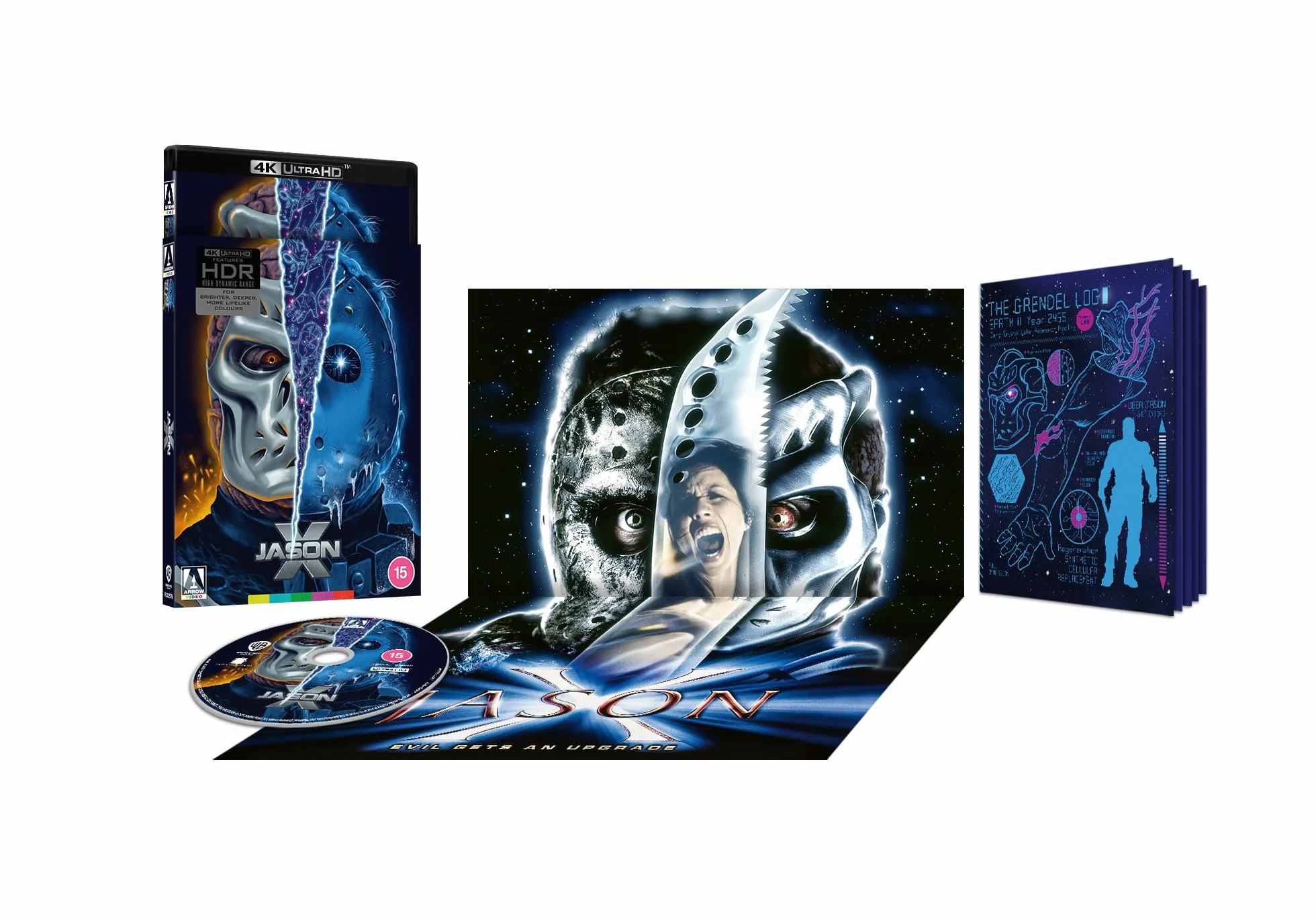 Arrow Video Jason X Limited Edition 4K UHD [Blu-ray] [Region Free]