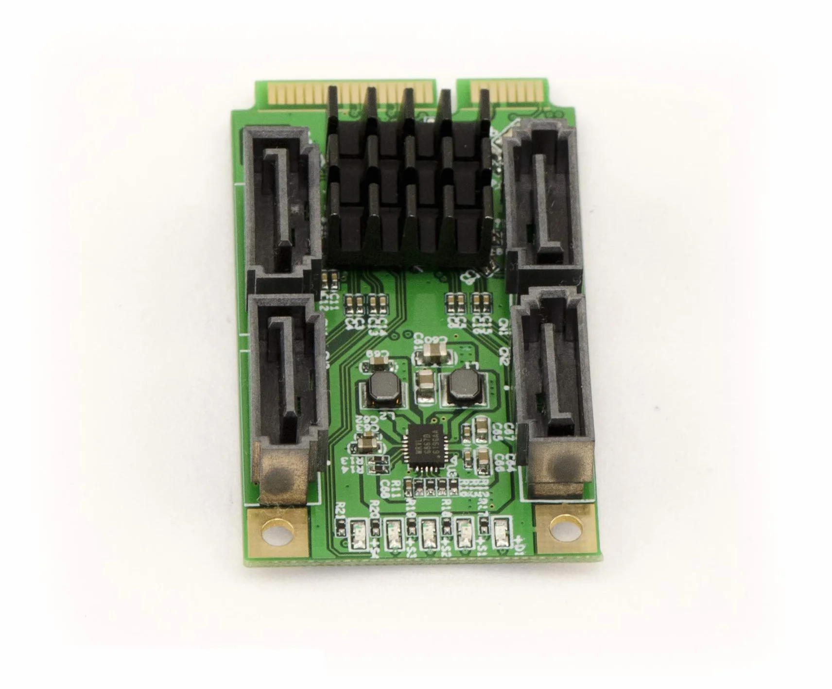 KALEA-INFORMATIQUE Karta kontrolera Mini PCI Express 4 porty SATA 3.0 6G Marvell