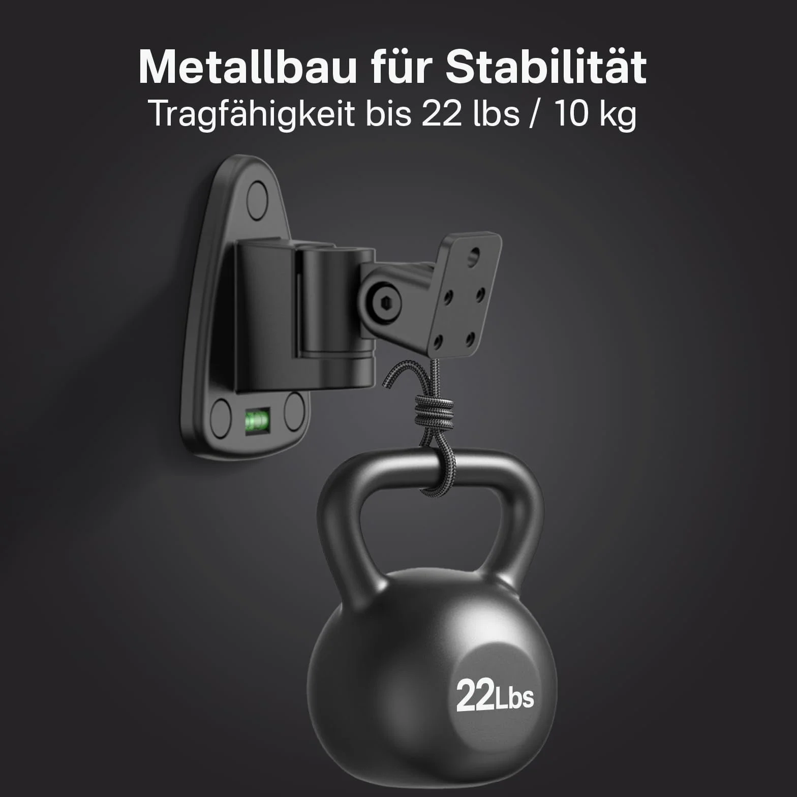 Zestaw 2 regulowanych uchwytów ściennych do Samsung HW-Q990D/Q990F/Q990C/QS700F – pasuje do Samsung SWA-9500S/SWA-W200D uchwyty ścienne z otworem na klucz i gwintowanym uchwytem