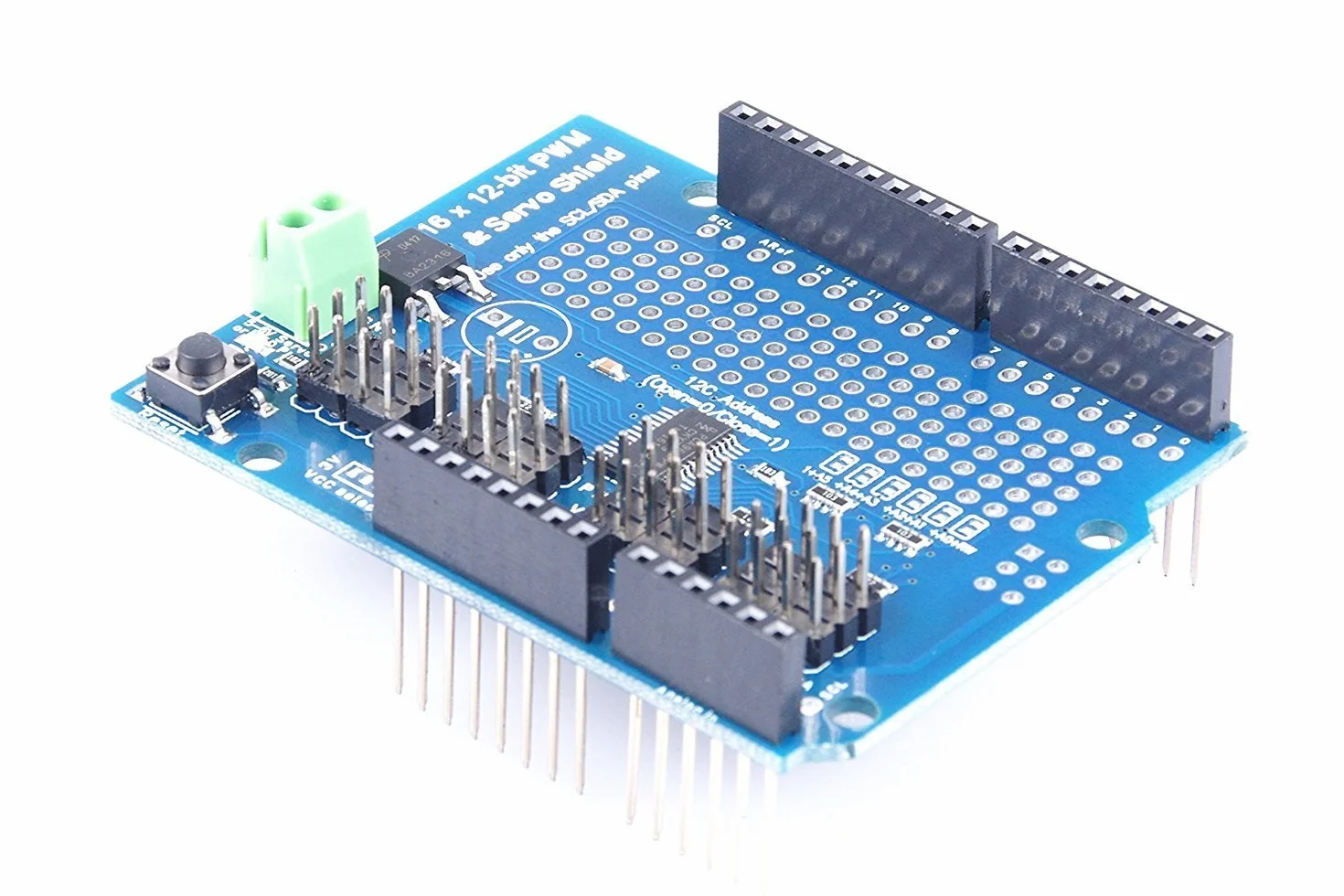 DollaTek PWM Servo Driver Module 16-kana?owy 12-bitowy PWM os?ona serwo do Arduino EK1690