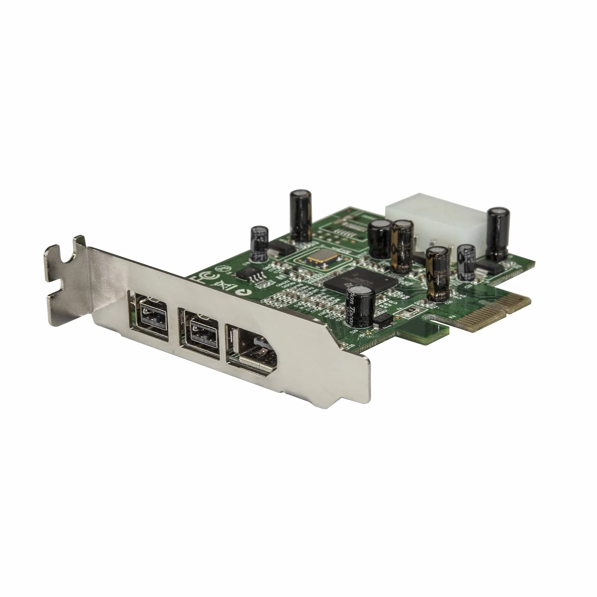 StarTech.com 3 porty 800 + 400 FireWire PCI Express interfejsy Low Profile Combo Card - PCIe 3-portowa karta FireWire - PCI-e 1 x Firewire 400 1394A 2 x FireWire 800 1394B