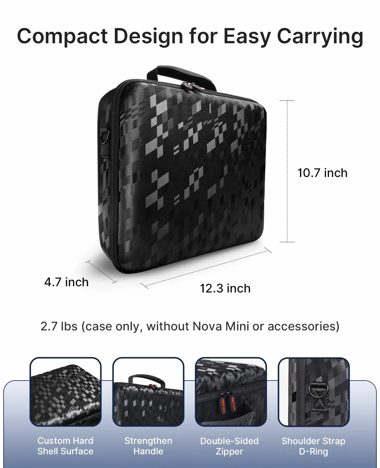 NexiGo Torba do przenoszenia projektora Nova Mini