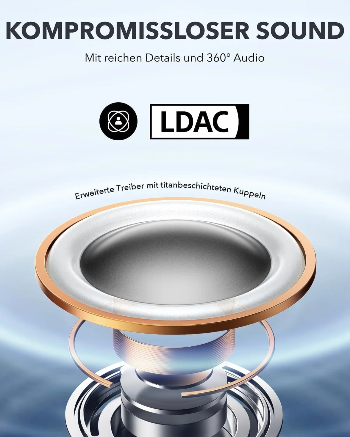 Słuchawki Soundcore by Anker AeroFit Pro o otwartej konstrukcji(odnowiony), ultrakomfortowe, bezpieczna i ergonomiczna konstrukacja, szczegółowy