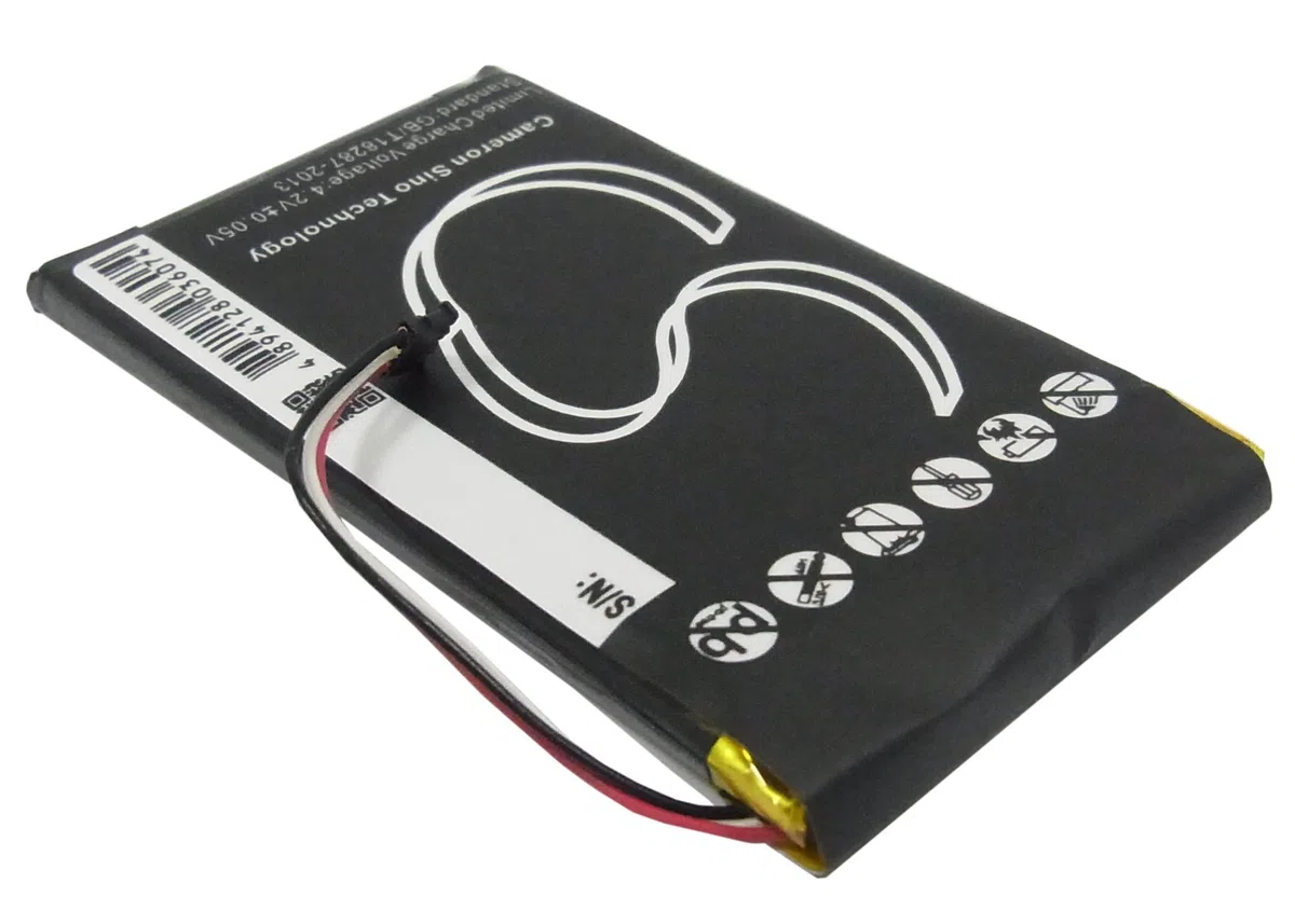 1200mAh Battery For Garmin Nuvi 3700, Nuvi 3760, Nuvi 3790, Nuvi 3750
