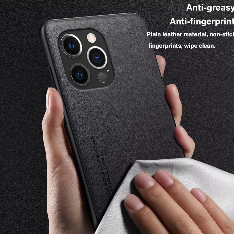 HAFFAN Etui na telefon komórkowy zaprojektowane do Poco X6 Pro 5G (6,67"), styl sztucznej skóry - ciemnofioletowy