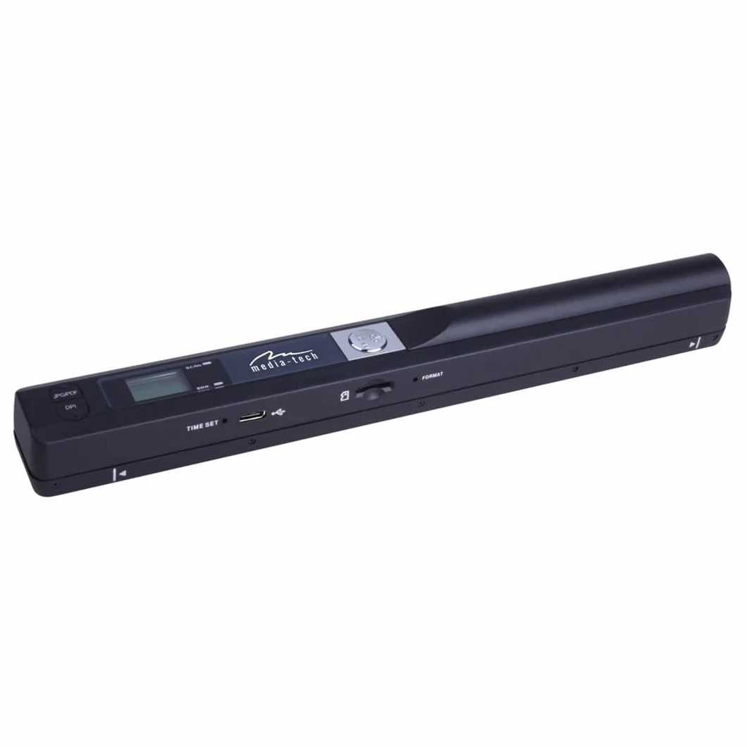 Mediatech Scanline MT4090 Skaner Dokumentów 25.5 x 3 x 3 cm Czarny/Biały
