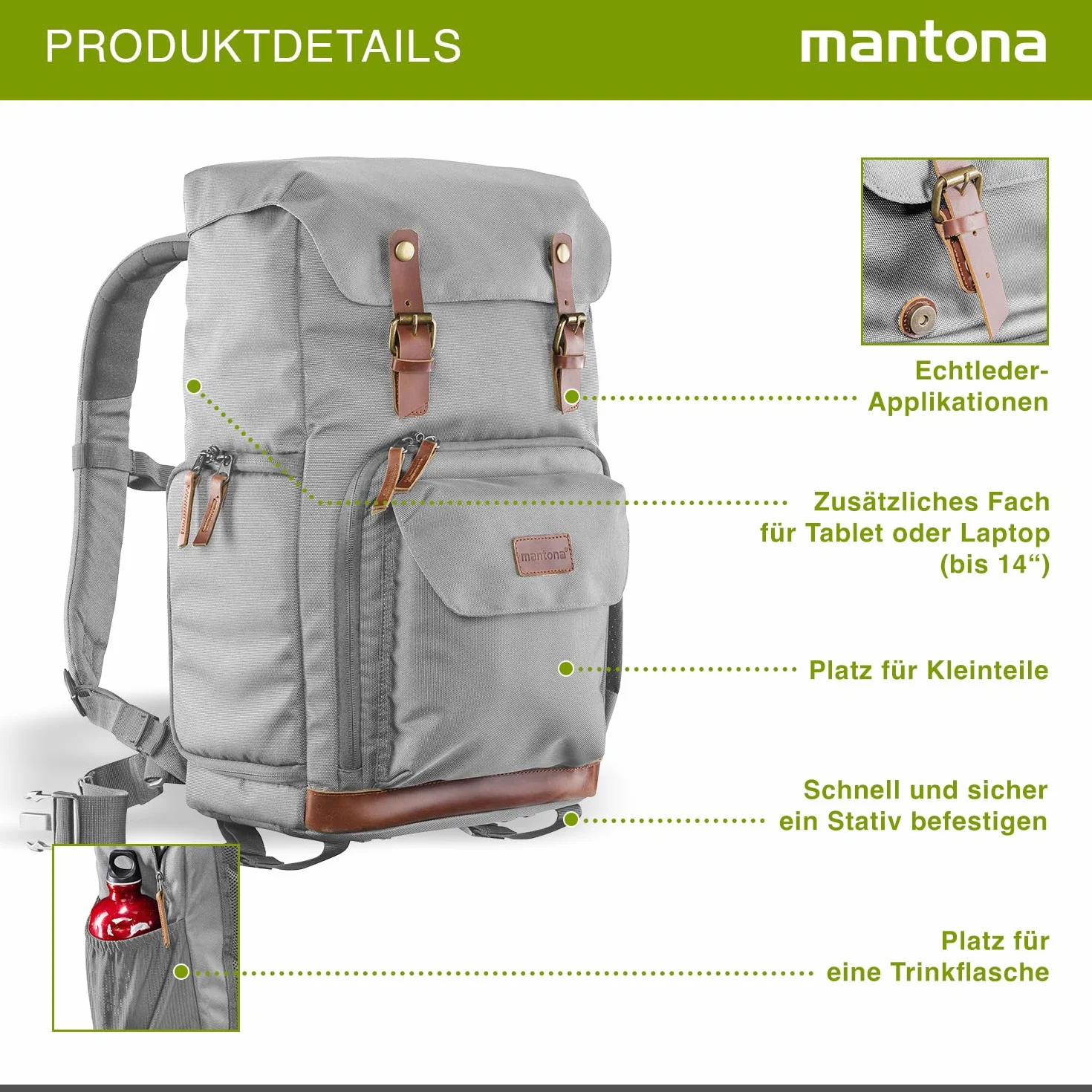 Mantona Luis plecak fotograficzny