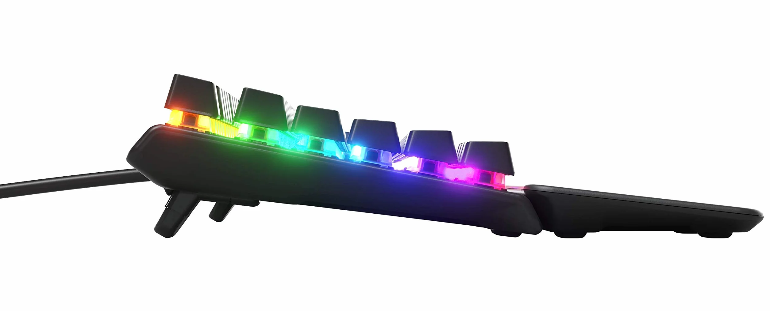 SteelSeries Apex 5 hybrydowa mechaniczna klawiatura gamingowa RGB OLED Smart Display QWERTY