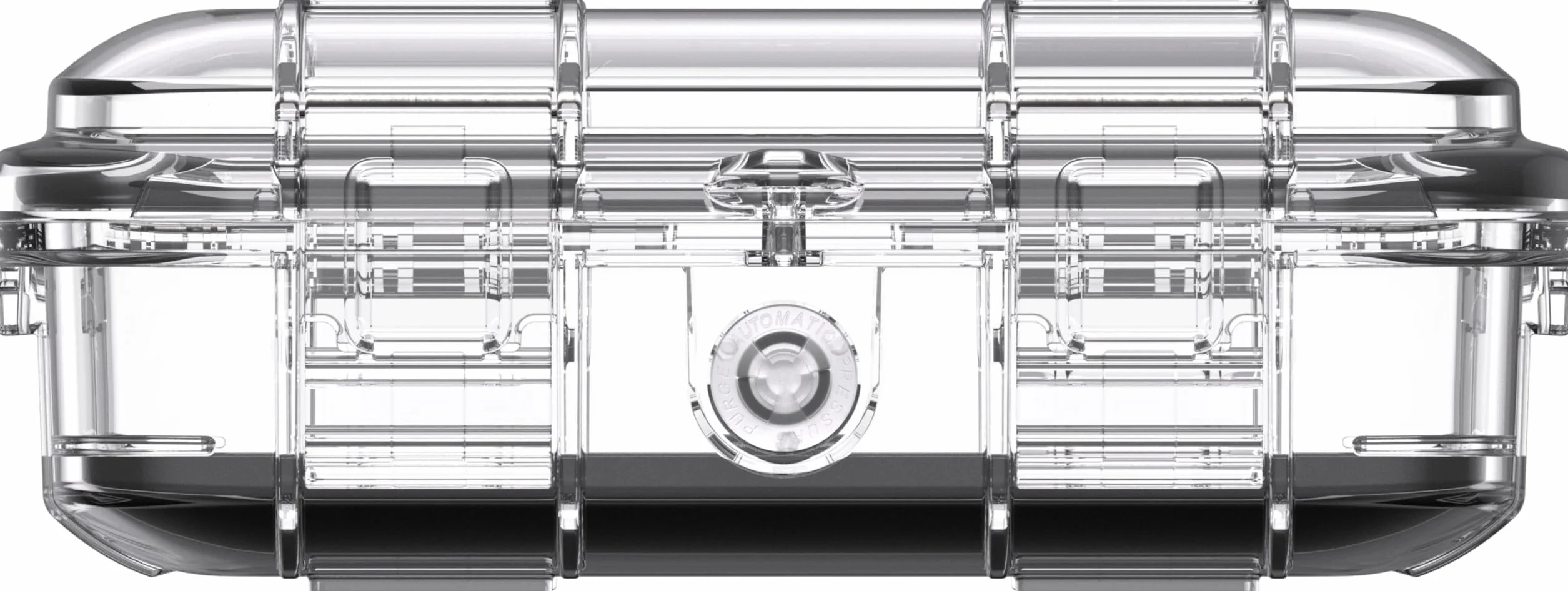 PELI M40 Micro Case - Mala Walizka Ochronna; Ochrony dla Cennego Sprzetu, i Narzedzia Kompaktowe; Wodoodporna, Pyloszczelna i Odporna na Zgniecenie; Pojemnosc 1L; CZARNY/PRZEZROCZYSTY