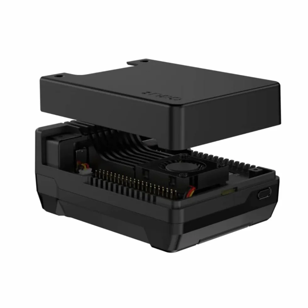 Argon Neo 5 M.2 NVMe PCIe obudowa do Raspberry Pi 5, aluminiowa z wentylatorem