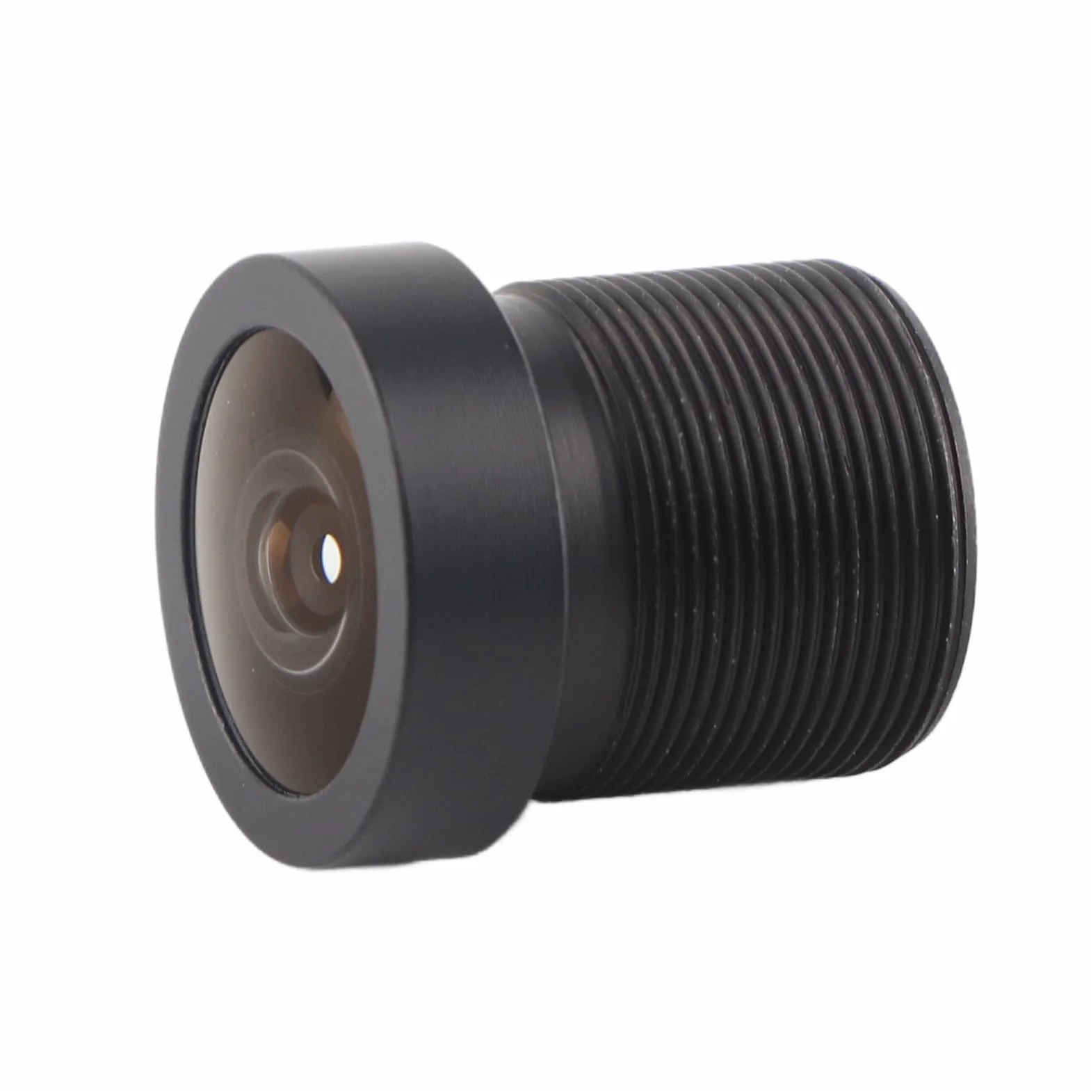 Obiektyw CCTV 2,1 Mm, Kamera IP 150 ° Szerokokątny Obiektyw IR Obiektyw Kamery Noktowizyjnej, Soczewki 1/3 1/4 Cala CCD Obiektyw CCTV Obiektyw Bezpieczeństwa M12x0,5 Czarny