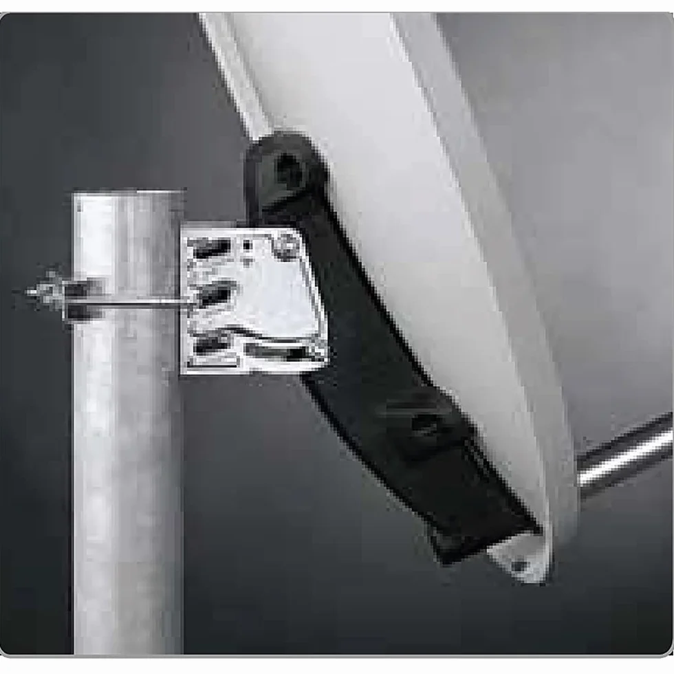 Metronic 498150 Zestaw paraboli stalowych 60 cm + uniwersalna głowica paraboli LNB - EURASIS - Biały