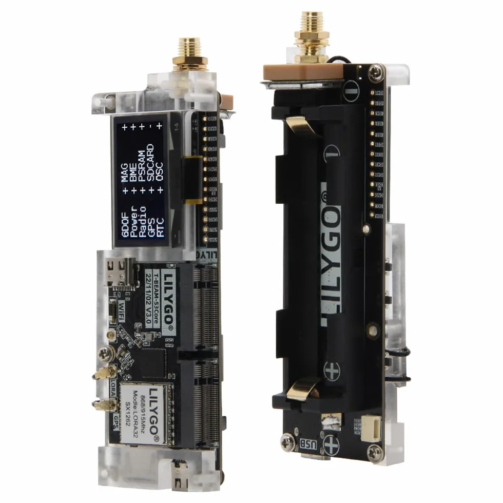 LILYGO T-BeamSUPREME Meshtastic ESP32-S3 Płytka rozwojowa LoRa L76K GPS WiFi Bluetooth 1.3-calowy SH1106 OLED 868MHz