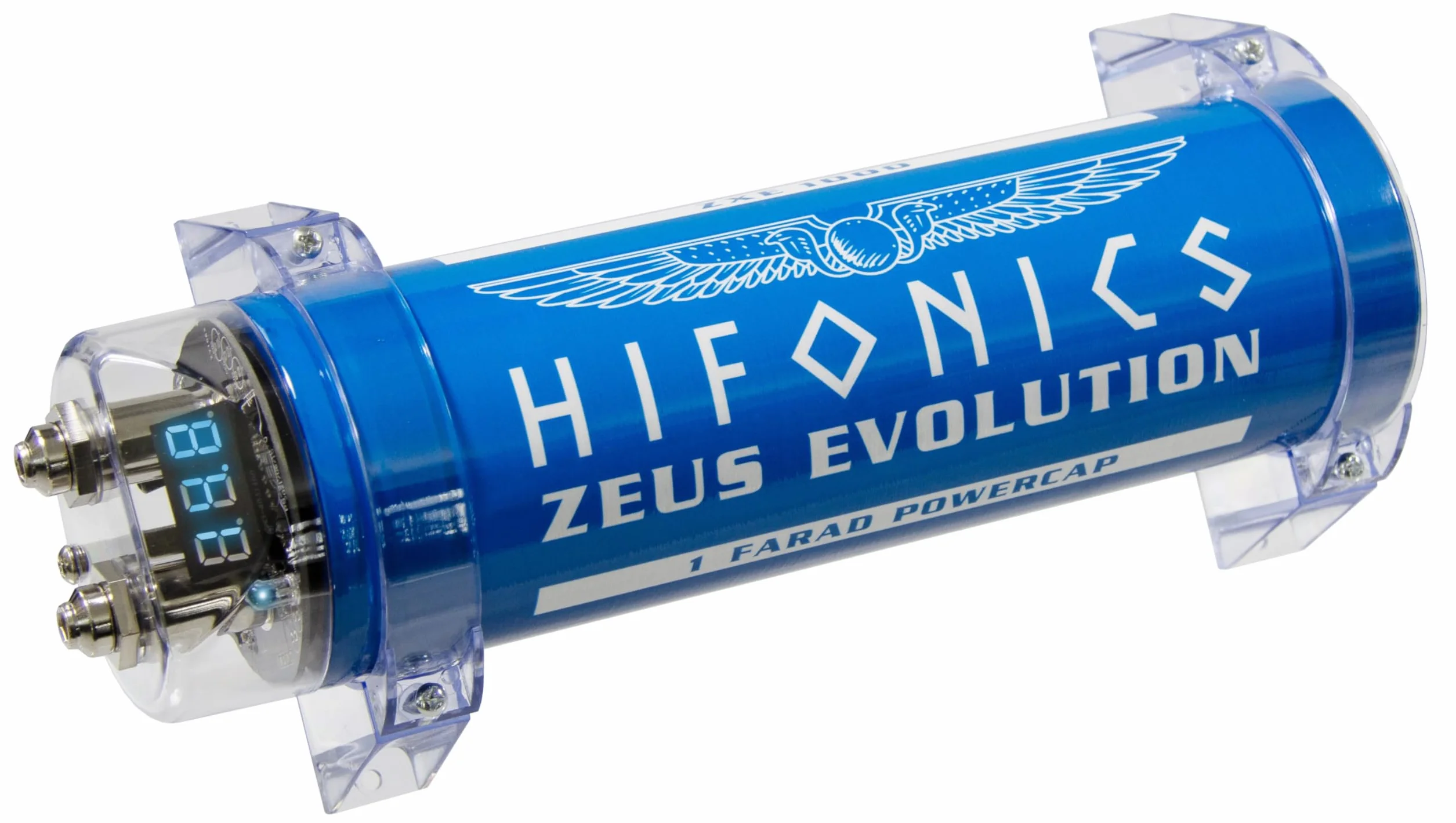 Hifonics ZXE1000-1 Farad Powercap 1F kondensator do stabilizacji napięcia instalacji CarHifi w samochodzie Elko Zeus
