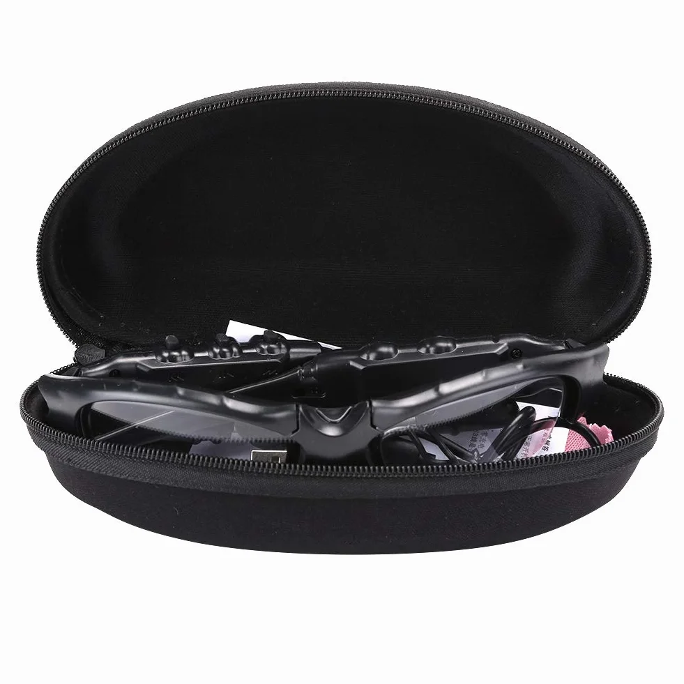 Okulary Przeciwsłoneczne Bluetooth Zestawy Słuchawkowe, Bezprzewodowy Dźwięk MP3 Dźwięk Stereo Odtwarzający Muzykę Słuchawki, Dzwonienie w Trybie Głośnomówiącym(Przezroczysty)