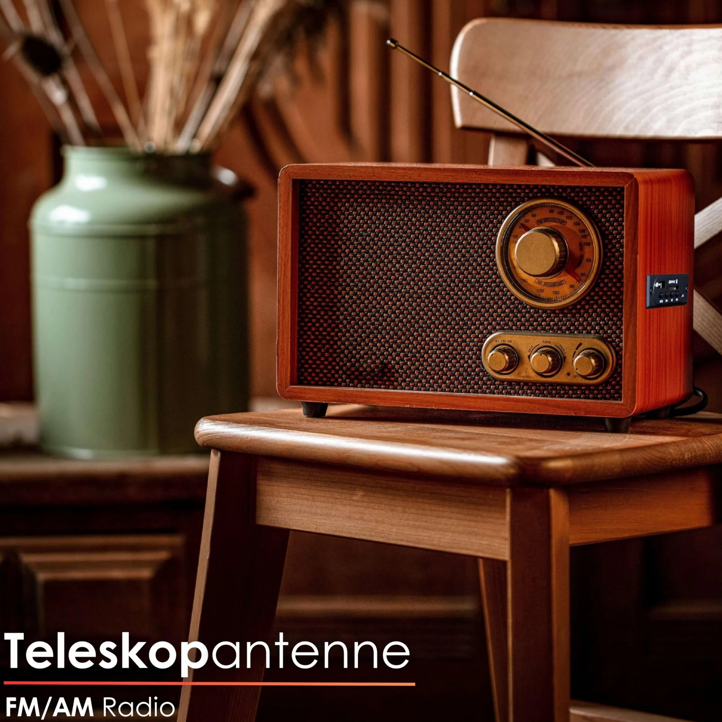 Nostalgia kompaktowy zestaw | radio drewniane z Bluetooth | USB | gniazdo na karty SD | FM/AM | system muzyczny w stylu retro | radio kuchenne | radio kuchenne | nostalgiczne radio vintage