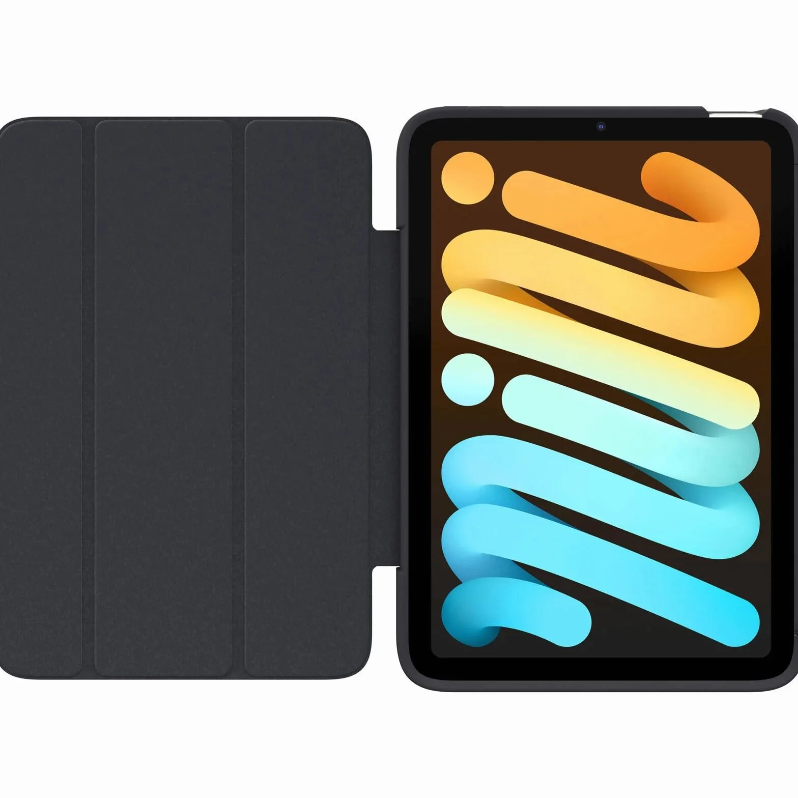 OtterBox Symmetry Folio Etui na iPad mini (A17 Pro/6th gen), odporny na upadki, smukły futerał ochronny, przetestowany zgodnie ze standardami wojskowymi, Scholar