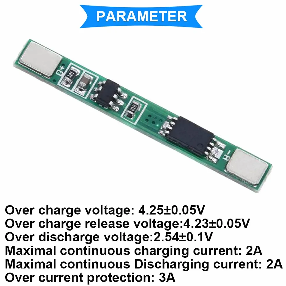 10 szt. 1S 3A 3,7 V płyta ochronna baterii litowej 18650 moduł ładowarki BMS płytka ochronna do akumulatora litowo-jonowego z taśmą niklową