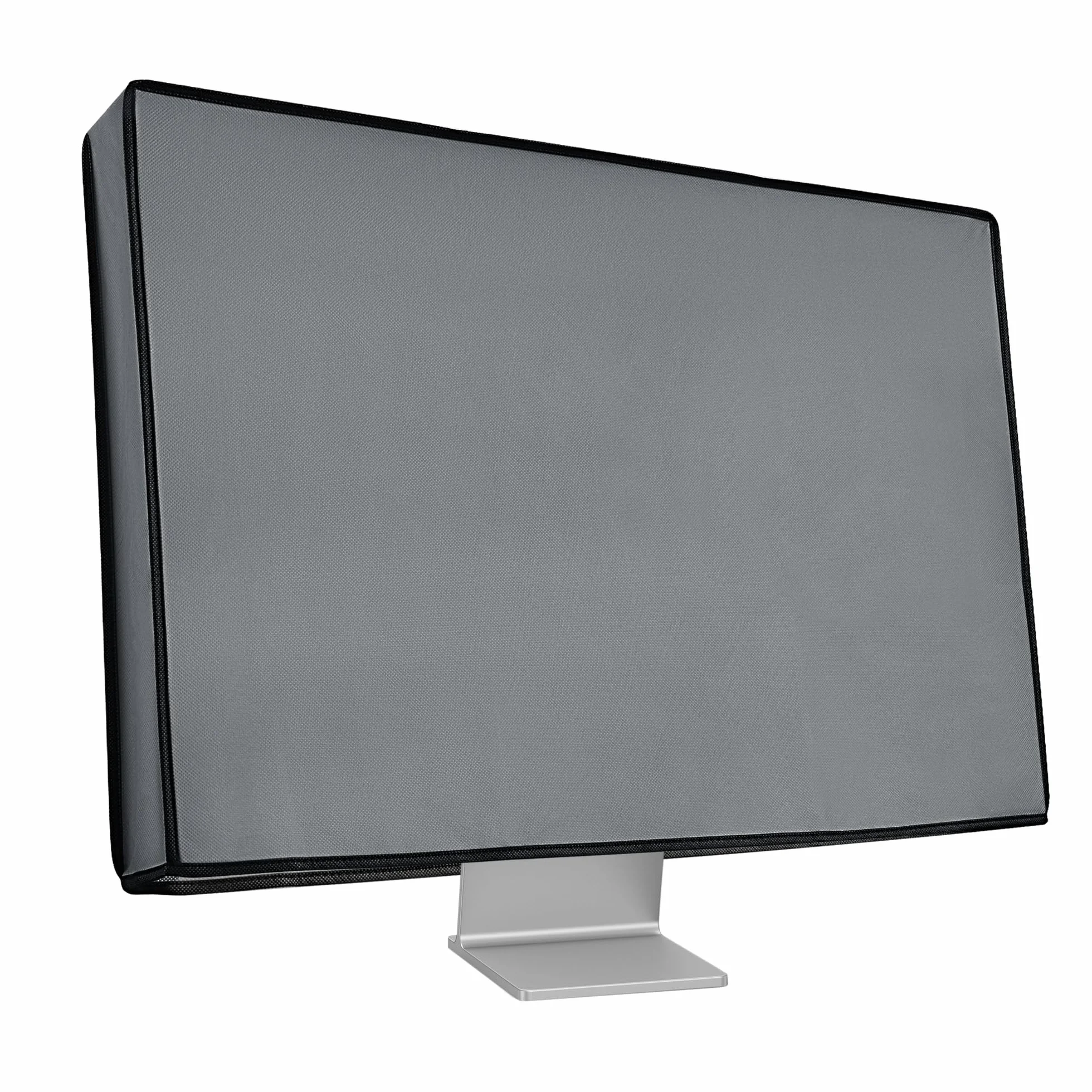 kwmobile Pokrowiec na ekran komputera kompatybilny z monitorem 27-28" - Pokrowiec na ekran PC - Szary
