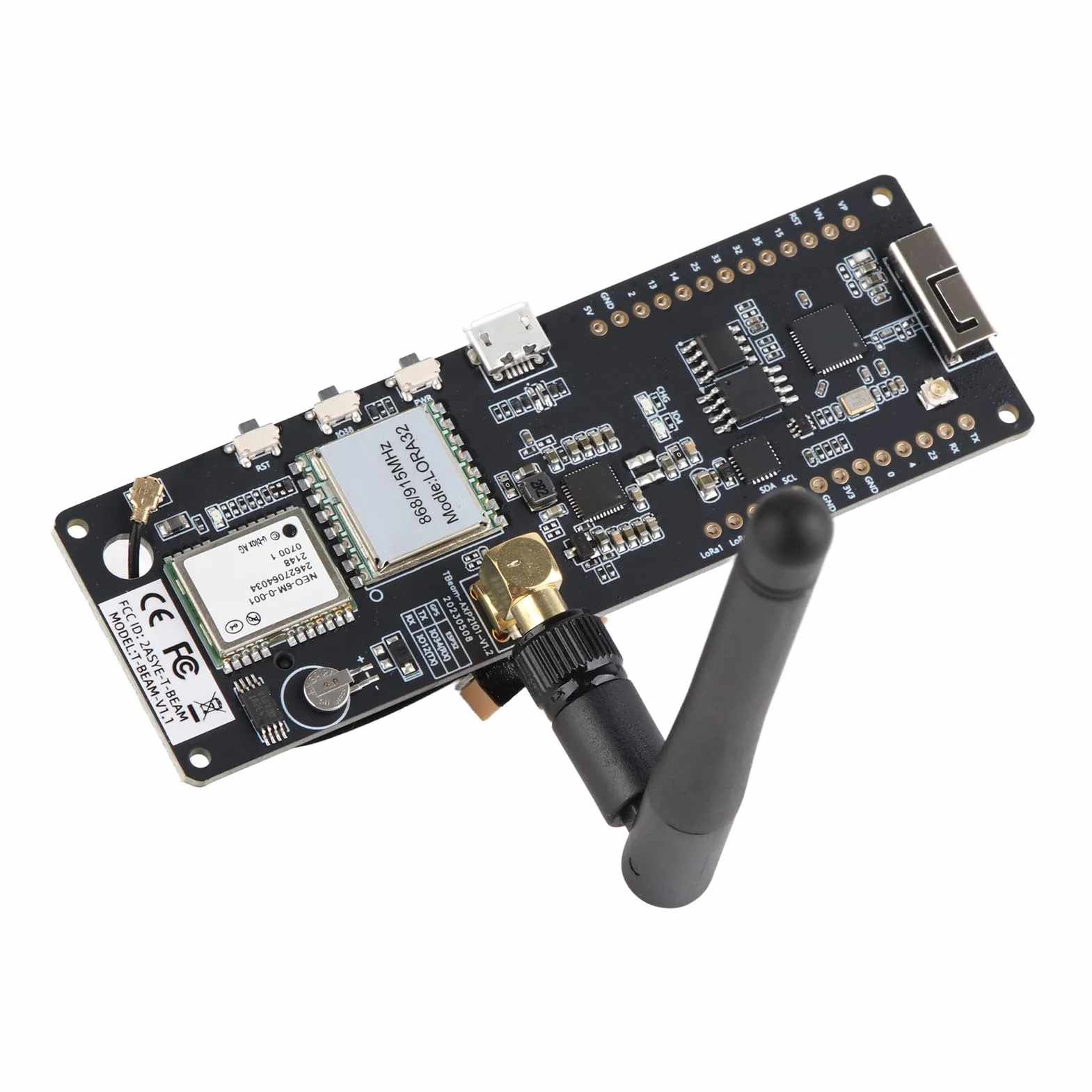 Moduł ESP32 LoRa 915Mhz z GPS, Podstawa Akumulatorowa - Wysokiej Jakości PCB, Mocny sygnał, Bezprzewodowy Dostęp do Internetu