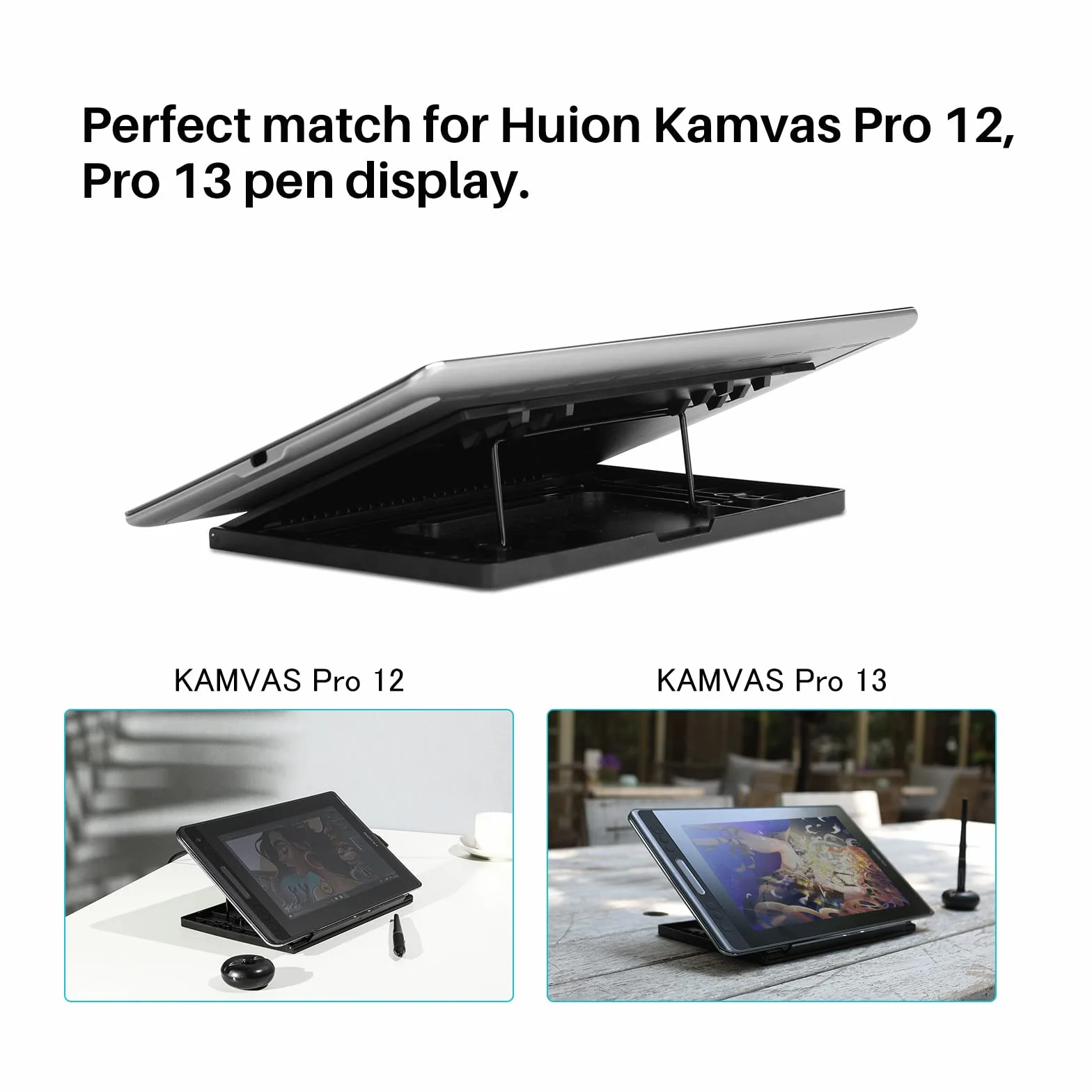 HUION ST300 regulowany stojak kompatybilny z Kamvas Pro 12,13 i Kamvas 12,13
