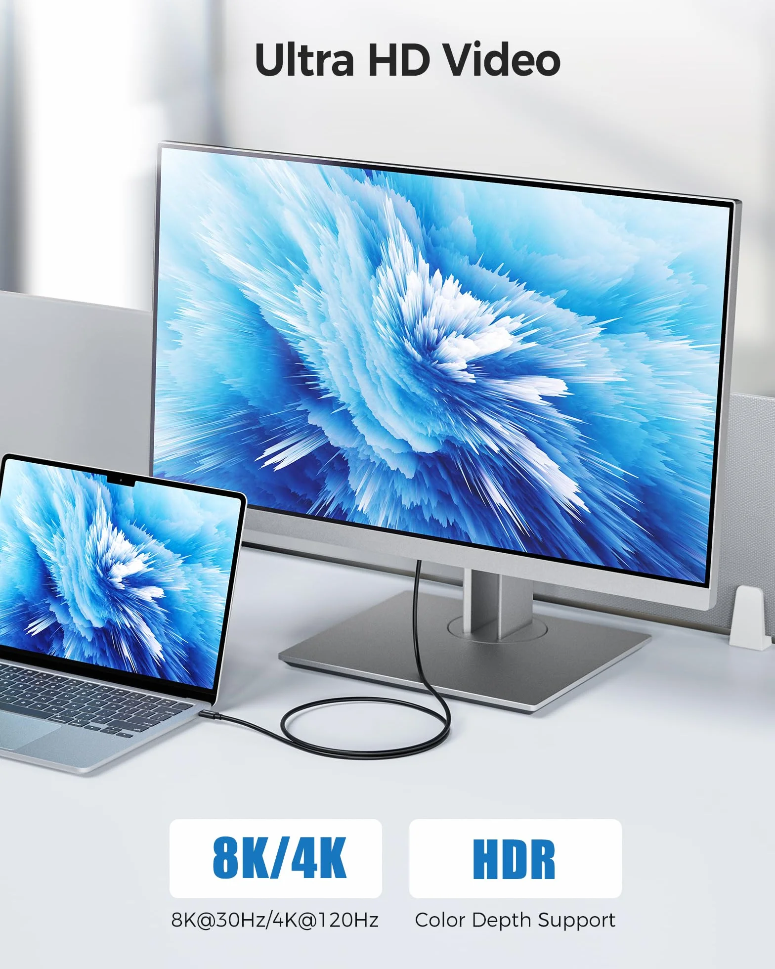 Cable Matters Kabel Thunderbolt 3 USB C 2 m 100 W Czarny