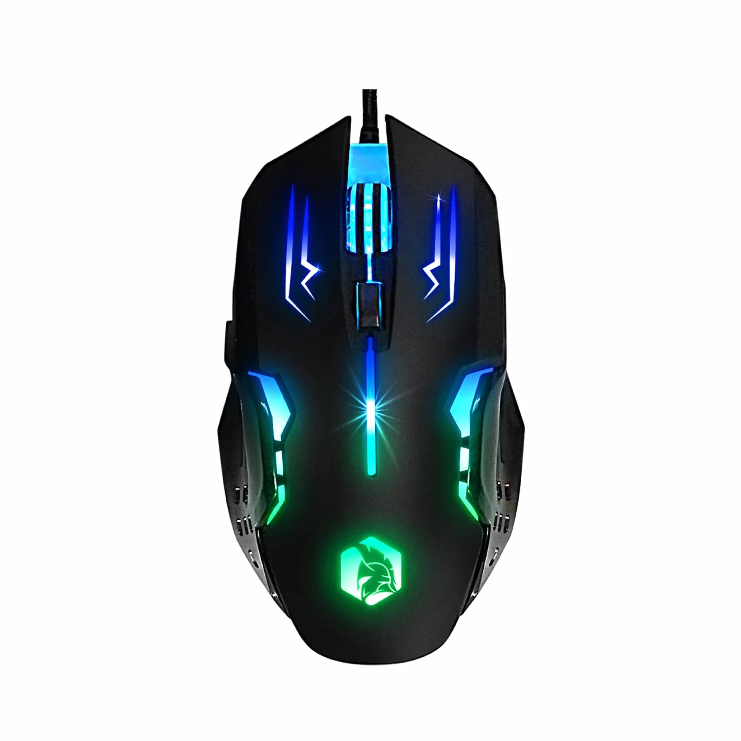 EMPIRE GAMING - Zestaw 3 w 1 MK800 - klawiatura do gier QWERTZ Niemiecka RGB 105 klawiszy 19 klawiszy Anti-Ghosting - Ergonomiczna mysz do gier RGB 2400 DPI - podkładka pod mysz - PC PS4 PS5 Xbox One