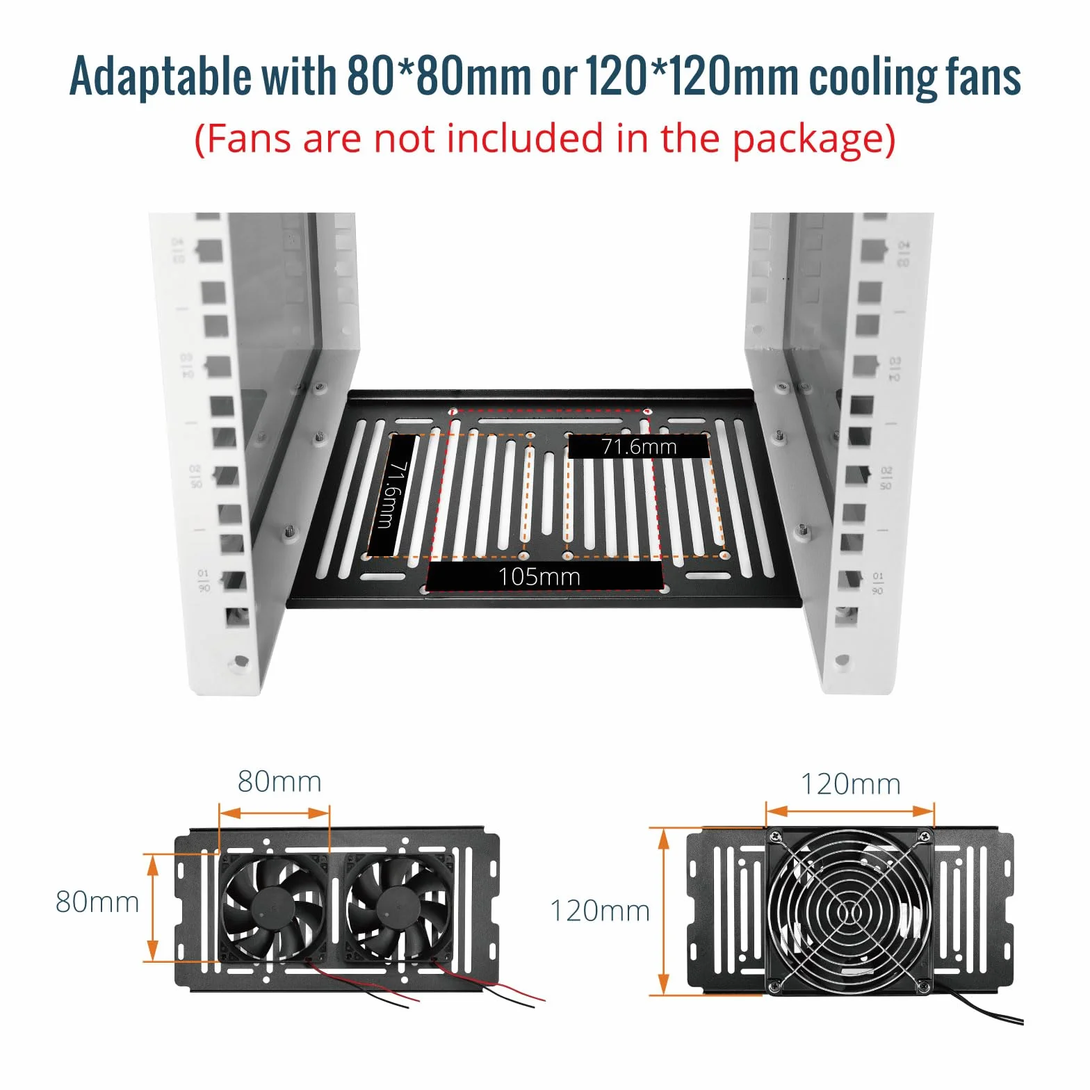 Tecmojo Mini stojak na biurko 10", 6U, głębokość 200 mm, szafa sieciowa z kieszenią SBC, karta adaptera micro HDMI do HDMI i zaślepka, do urządzeń AV, NAS i serwerów
