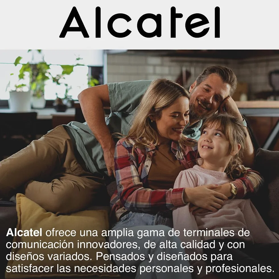 Alcatel F530 Voice Duo telefon bezprzewodowy z sekretarką 2 słuchawki blokowanie połączeń głośnomówiący Czarny