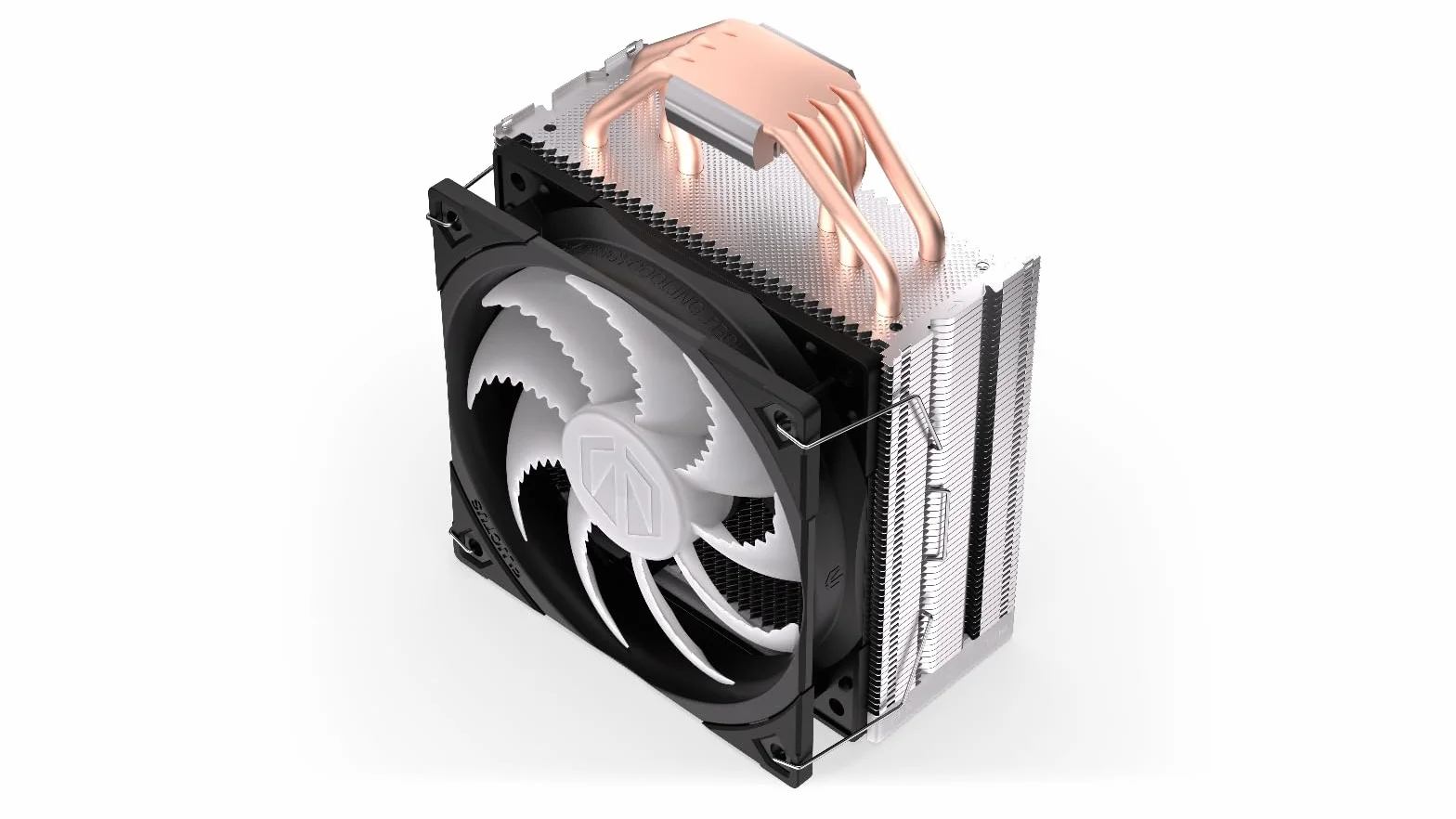 ENDORFY Fera 5 ARGB Chłodzenie CPU 120 mm PWM, Wydajny Cooler Procesora, Cichy Radiator Wieżowy, 4 Heatpipe, ARGB LED + Kontroler, AM5 AM4 LGA1700 Intel AMD, 220W TDP