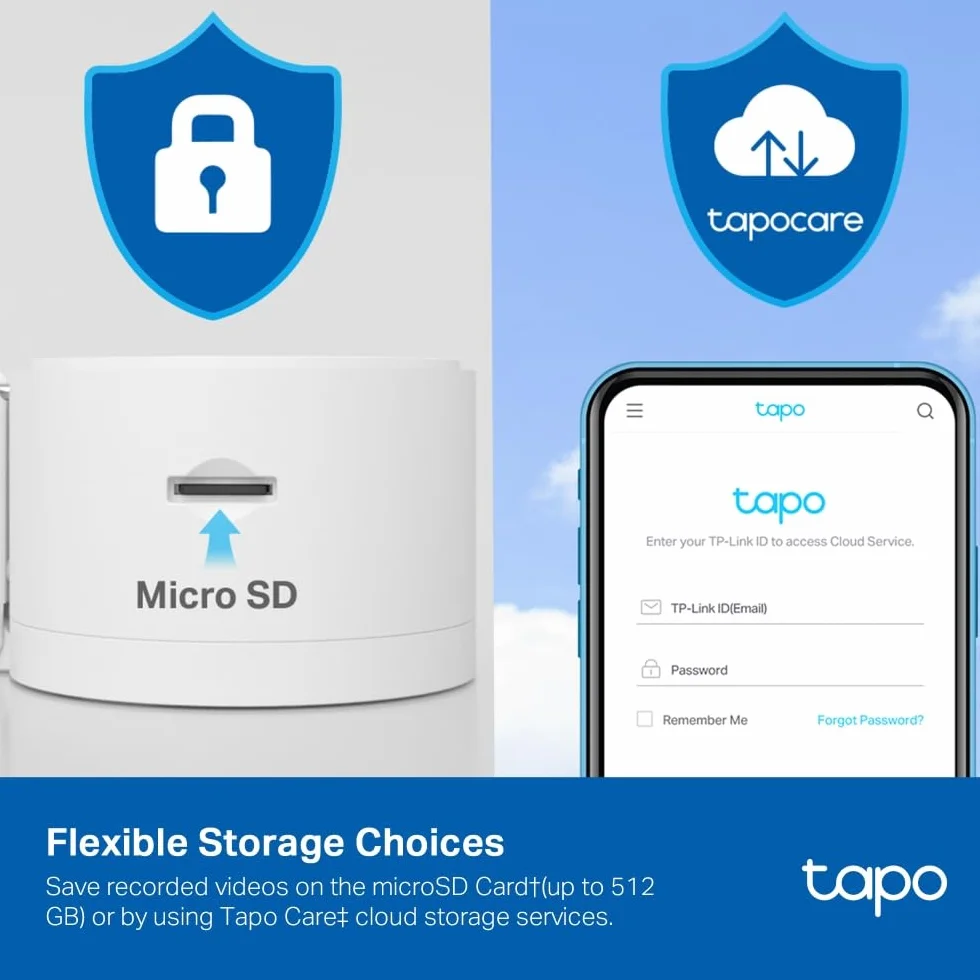 TP-Link Tapo C125 | Kamera Wi-Fi do monitoringu domowego 2K QHD | Wykrywanie ludzi, dźwięku i zwierząt | Tryb prywatności | Dwukierunkowe audio | Kompatybilna z Alexa i Google Home