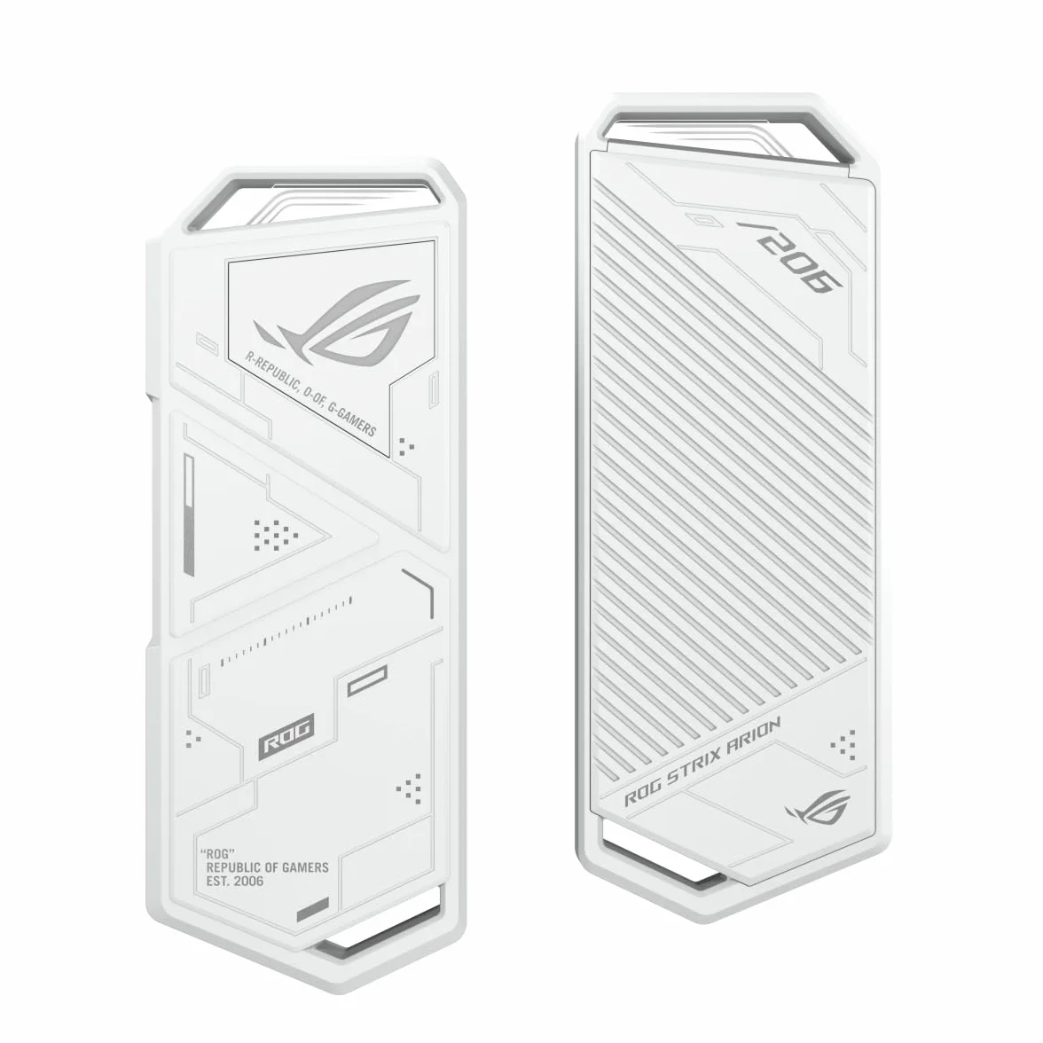 ASUS ROG Strix Arion White Edition Enceinte ssd Blanc M.2